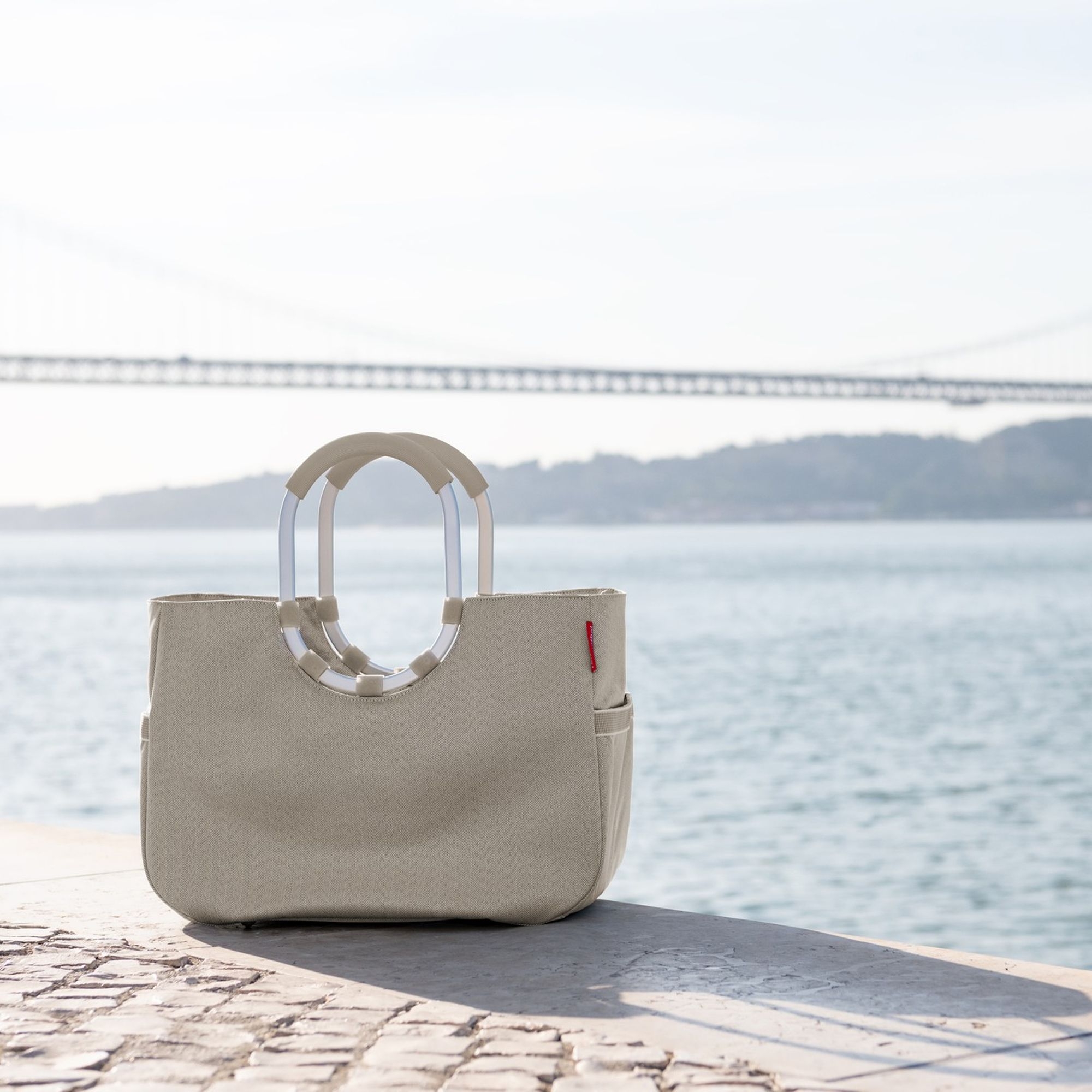 reisenthel - loopshopper L - herringbone sand reisenthel - loopshopper L - herringbone sand