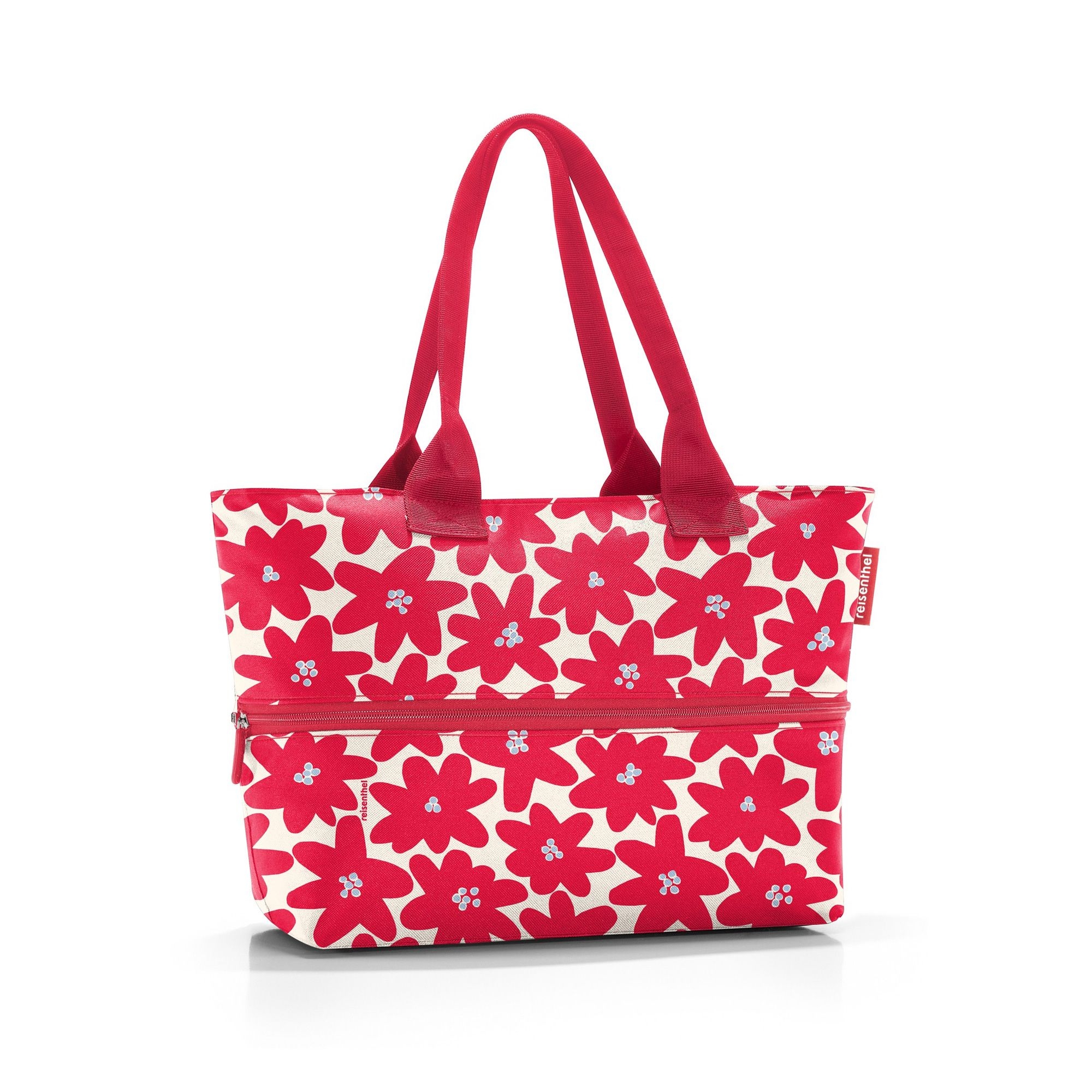 reisenthel shopper e1 daisy red1