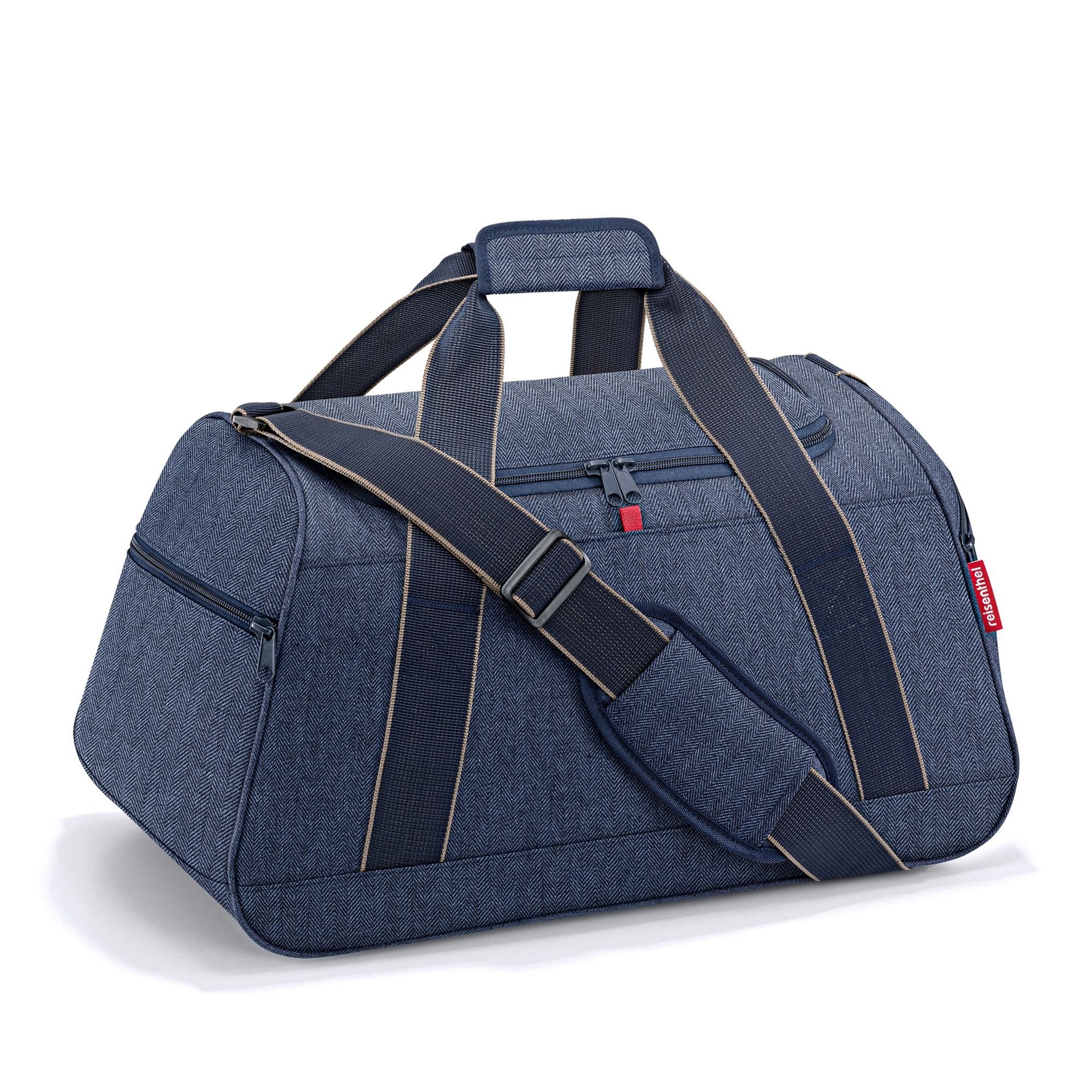 rreisenthel - activitybag - herringbone dark blue