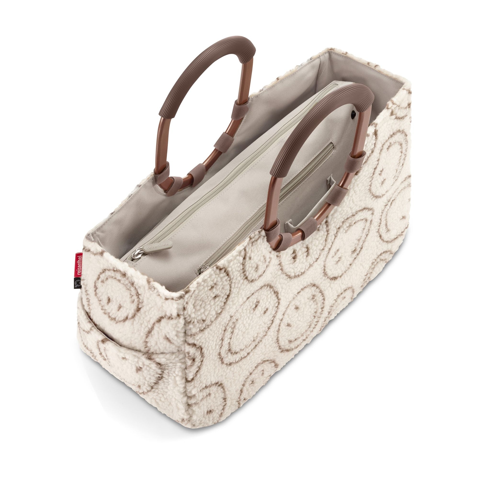 reisenthel - loopshopper M - smiley ® teddy chocolate