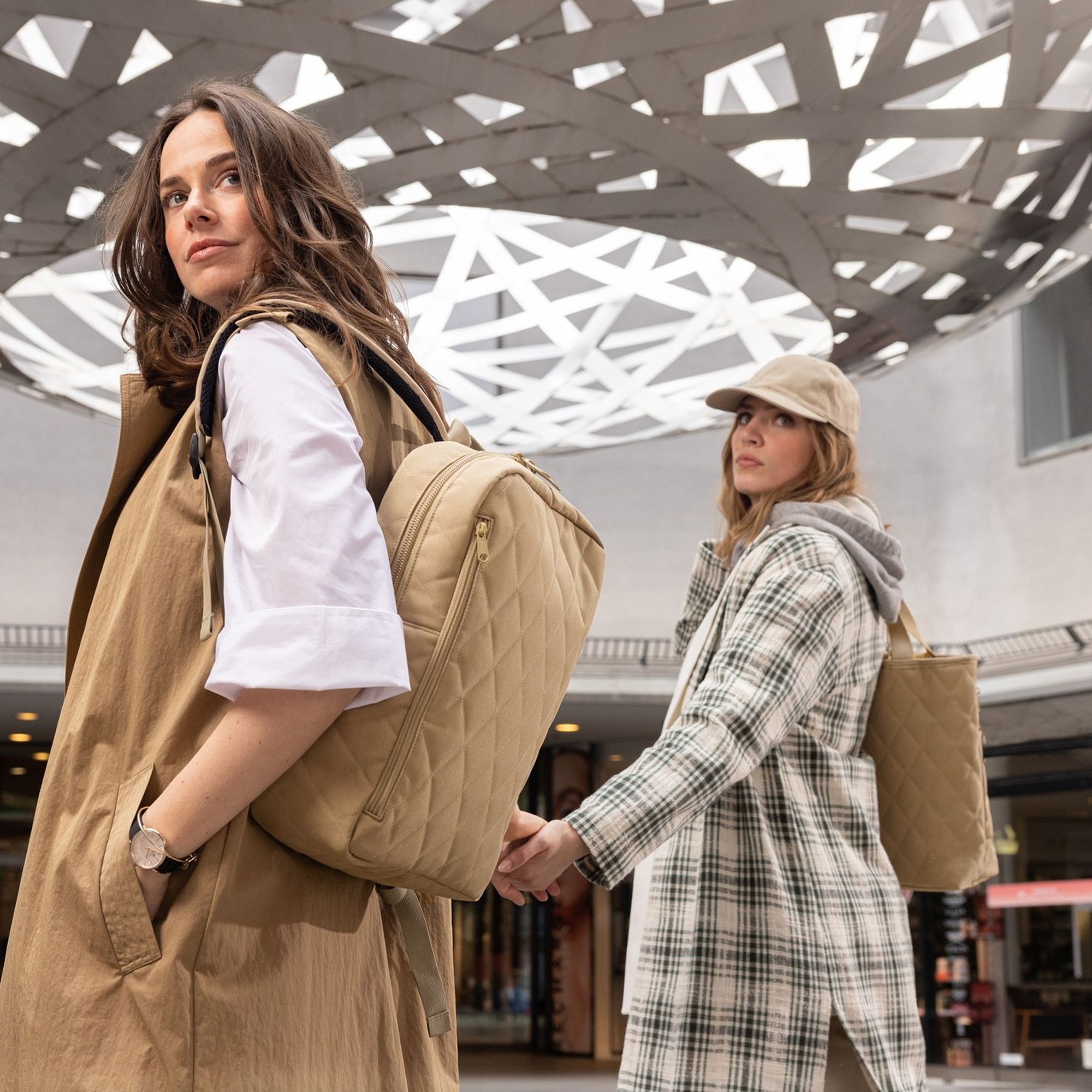 reisenthel - classic shopper M - rhombus ginger reisenthel - classic shopper M - rhombus ginger