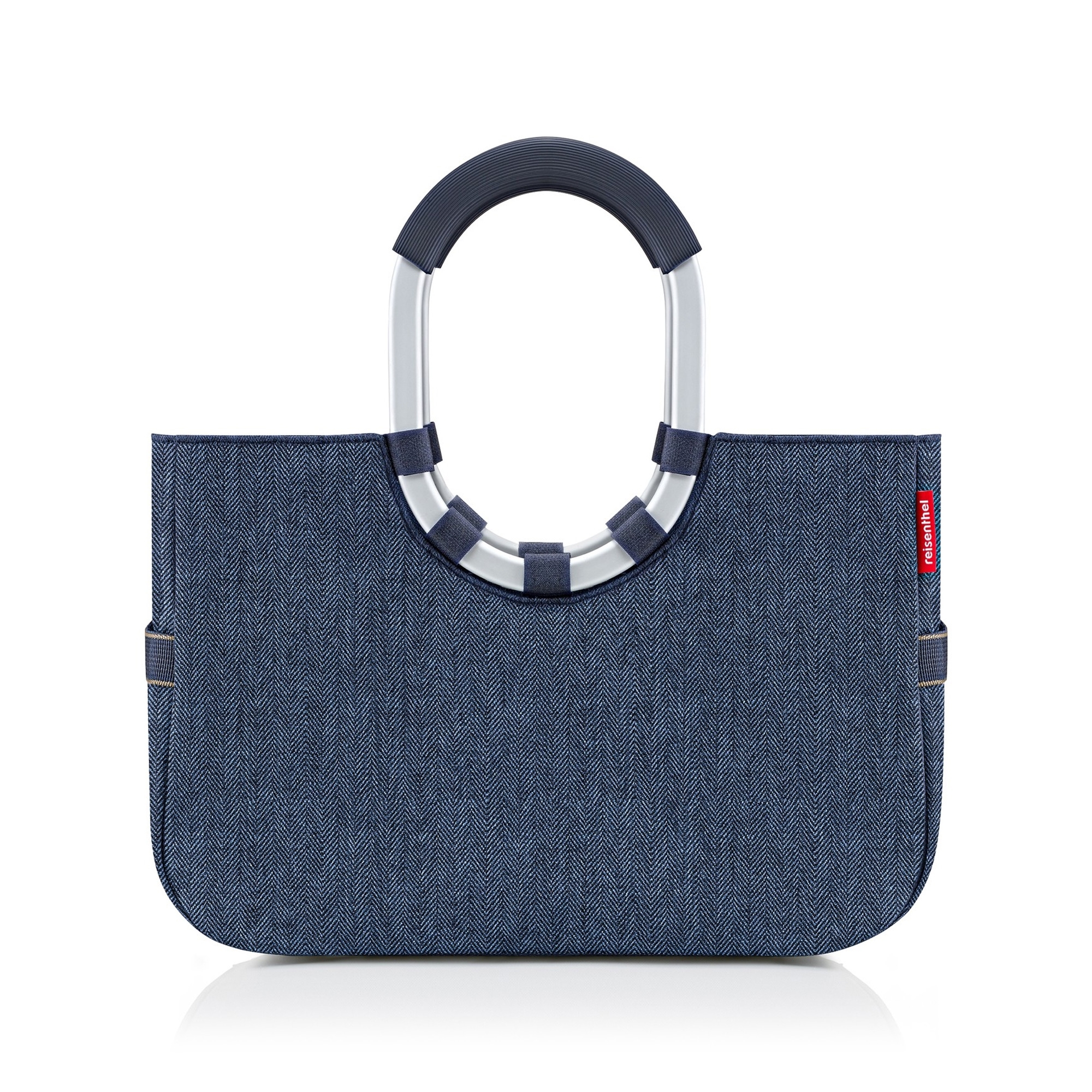 reisenthel - loopshopper M - herringbone dark blue reisenthel - loopshopper M - herringbone dark blue