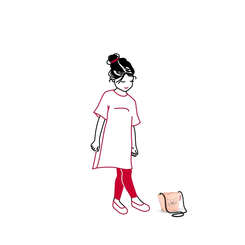 reisenthel - minibag - kids - cats and dogs rose
