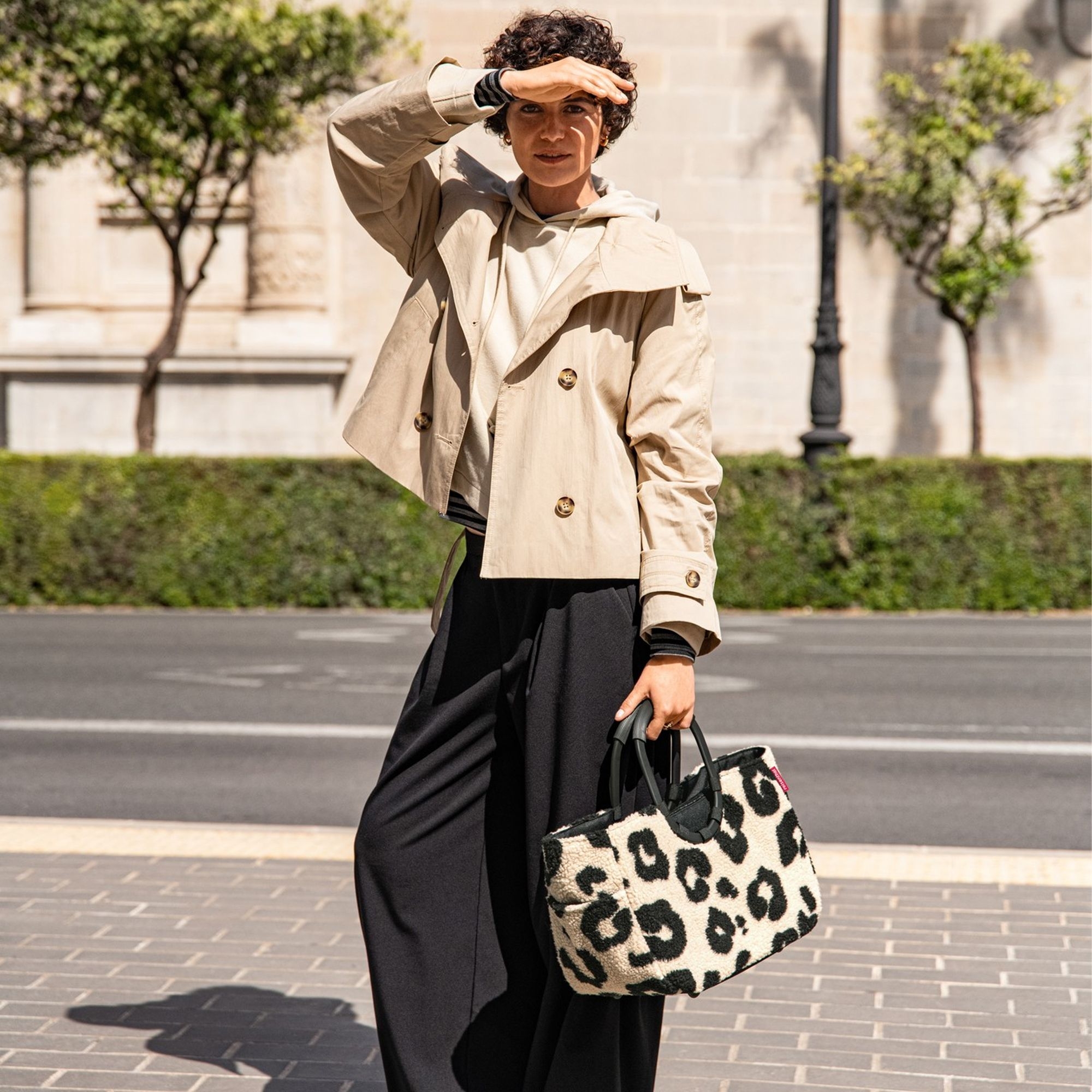 reisenthel - loopshopper M -  teddy leo cream
