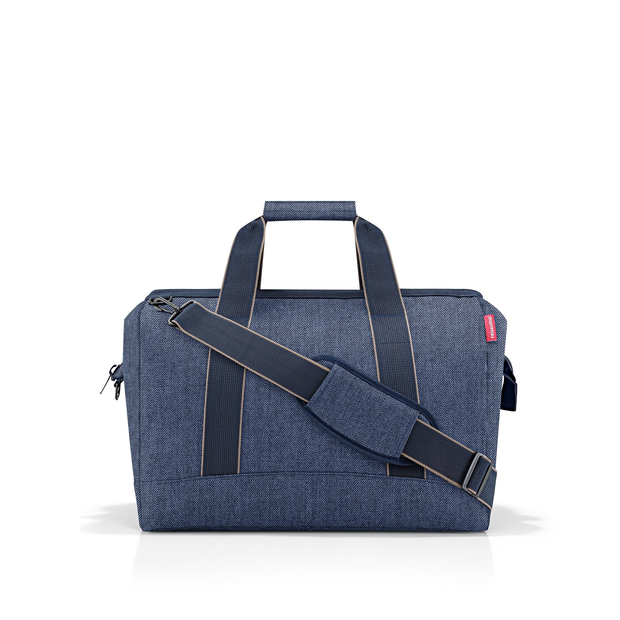 reisenthel - allrounder L - herringbone dark blue reisenthel - allrounder L - herringbone dark blue