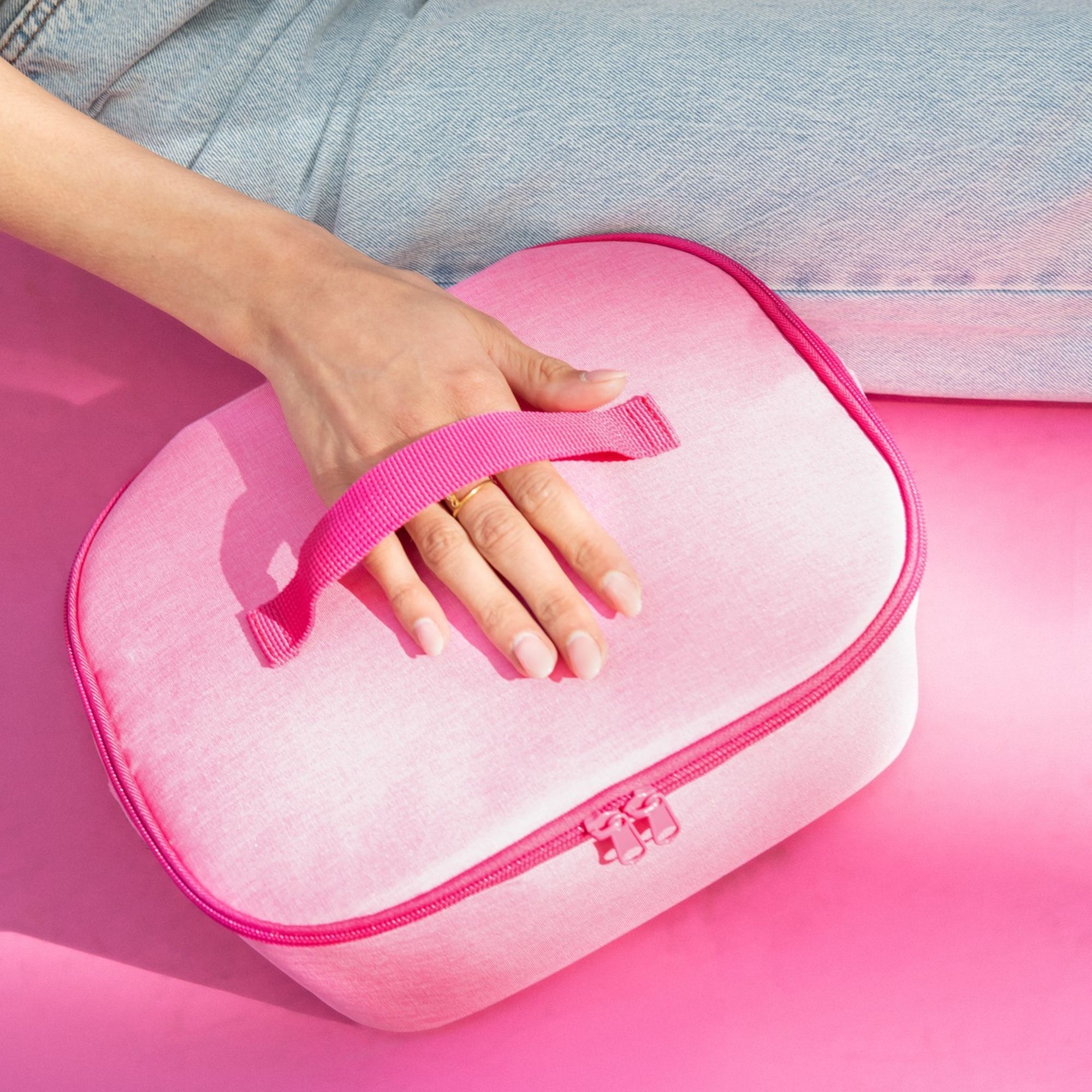 reisenthel - coolerbag M pocket - twist pink reisenthel - coolerbag M pocket - twist pink