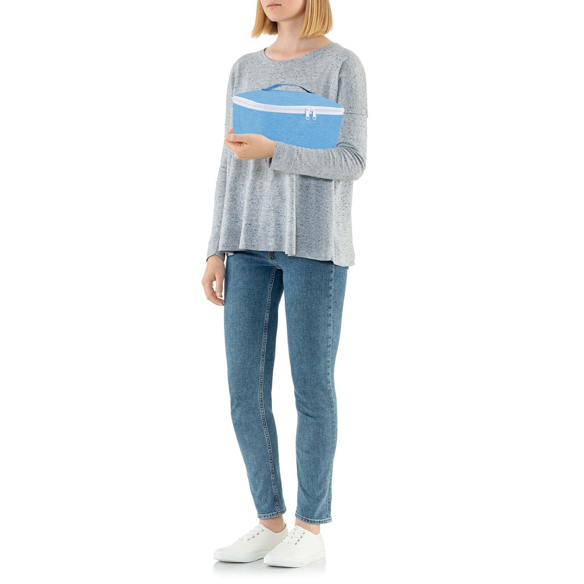 reisenthel - coolerbag M pocket -twist azure reisenthel - coolerbag M pocket -twist azure