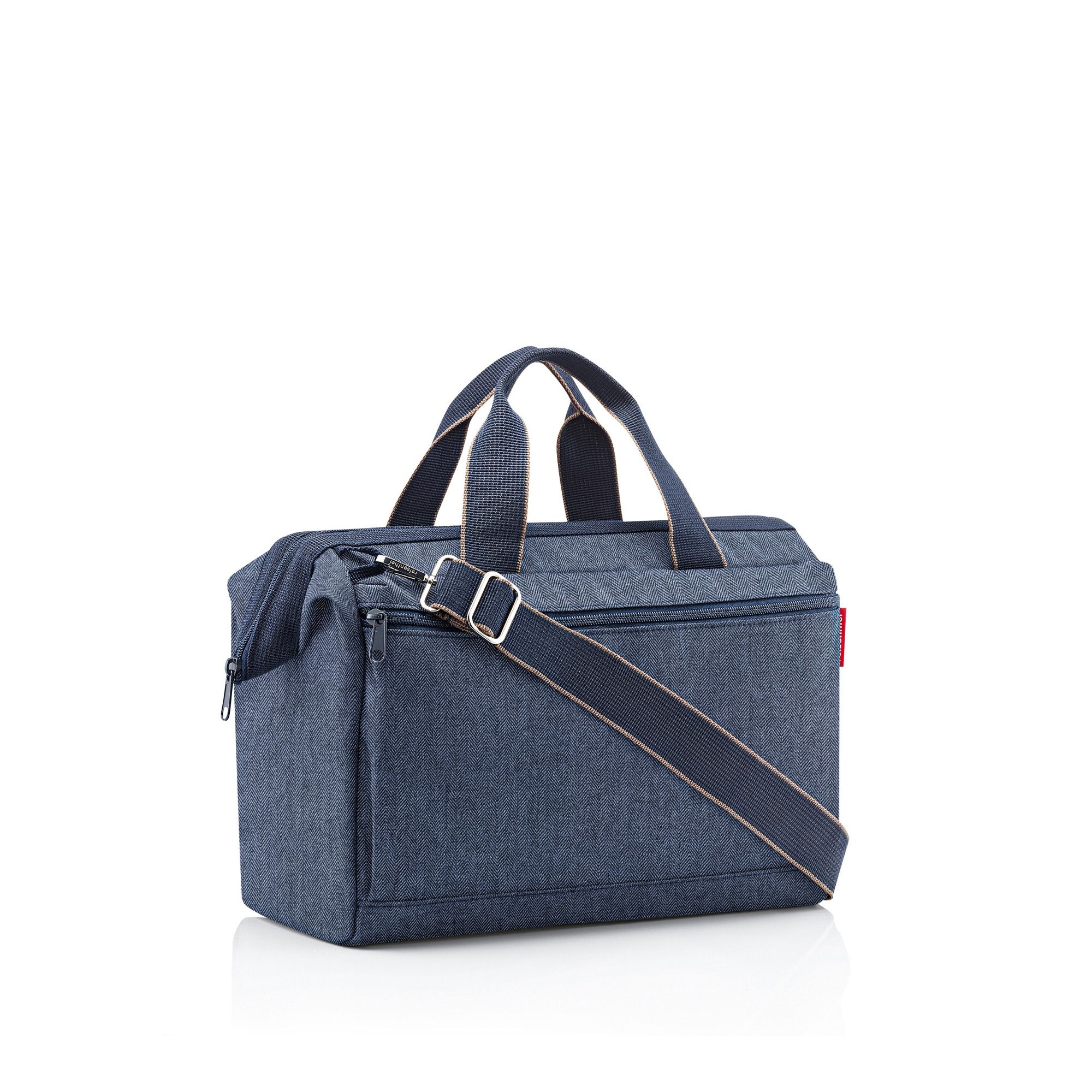 reisenthel - allrounder S pocket - herringbone dark blue