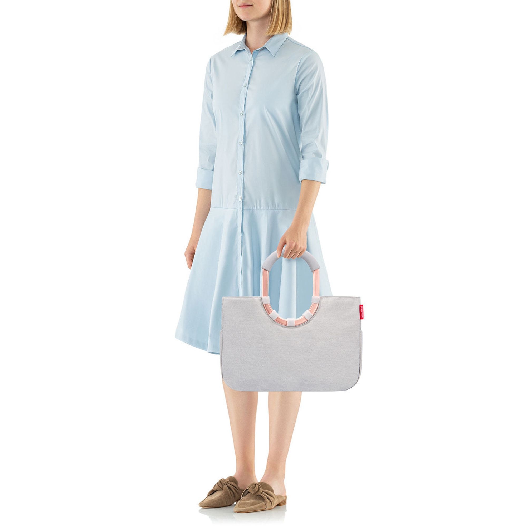 reisenthel - loopshopper M - frame sky rose reisenthel - loopshopper M - frame sky rose