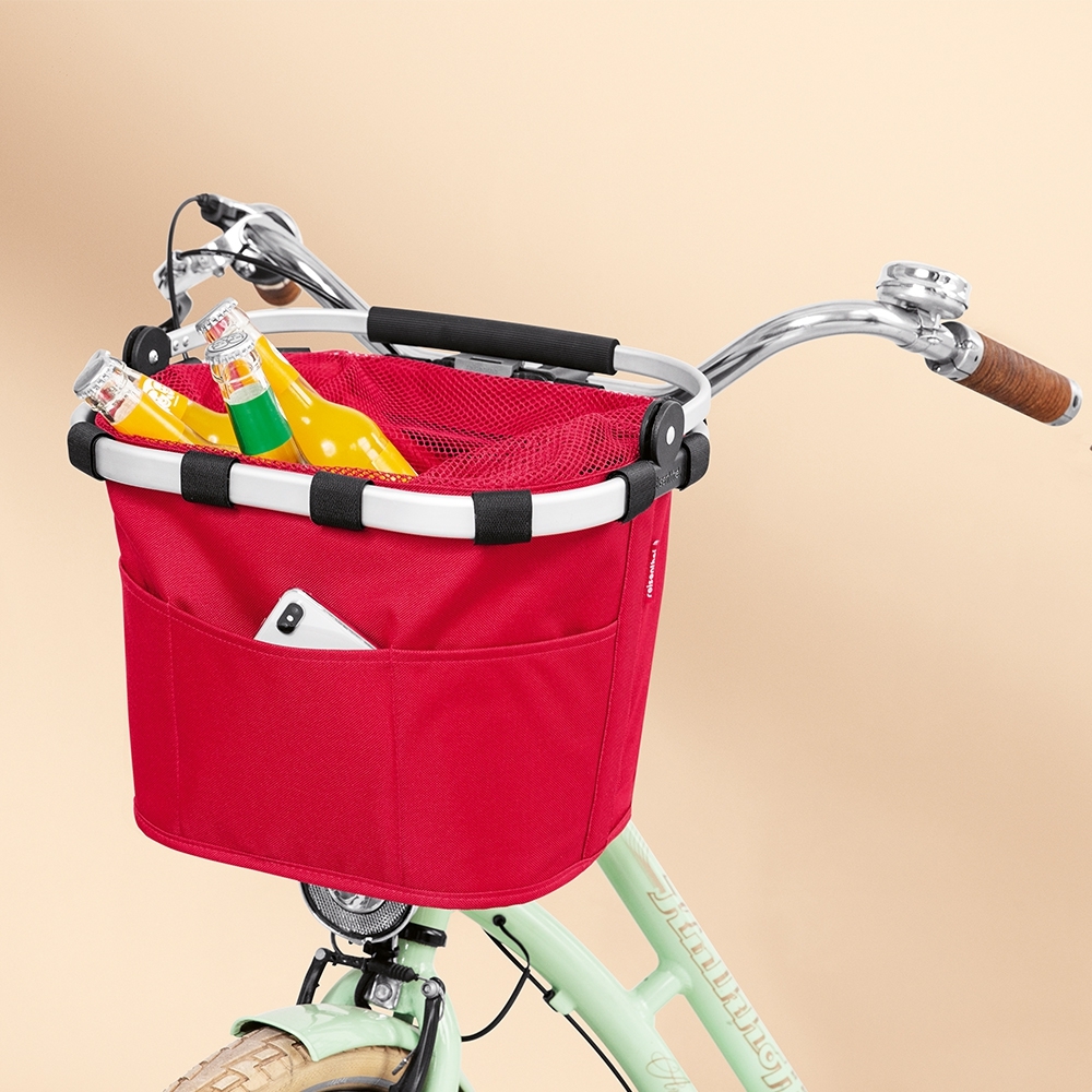 reisenthel - bikebasket rain cover - red reisenthel - bikebasket rain cover - red