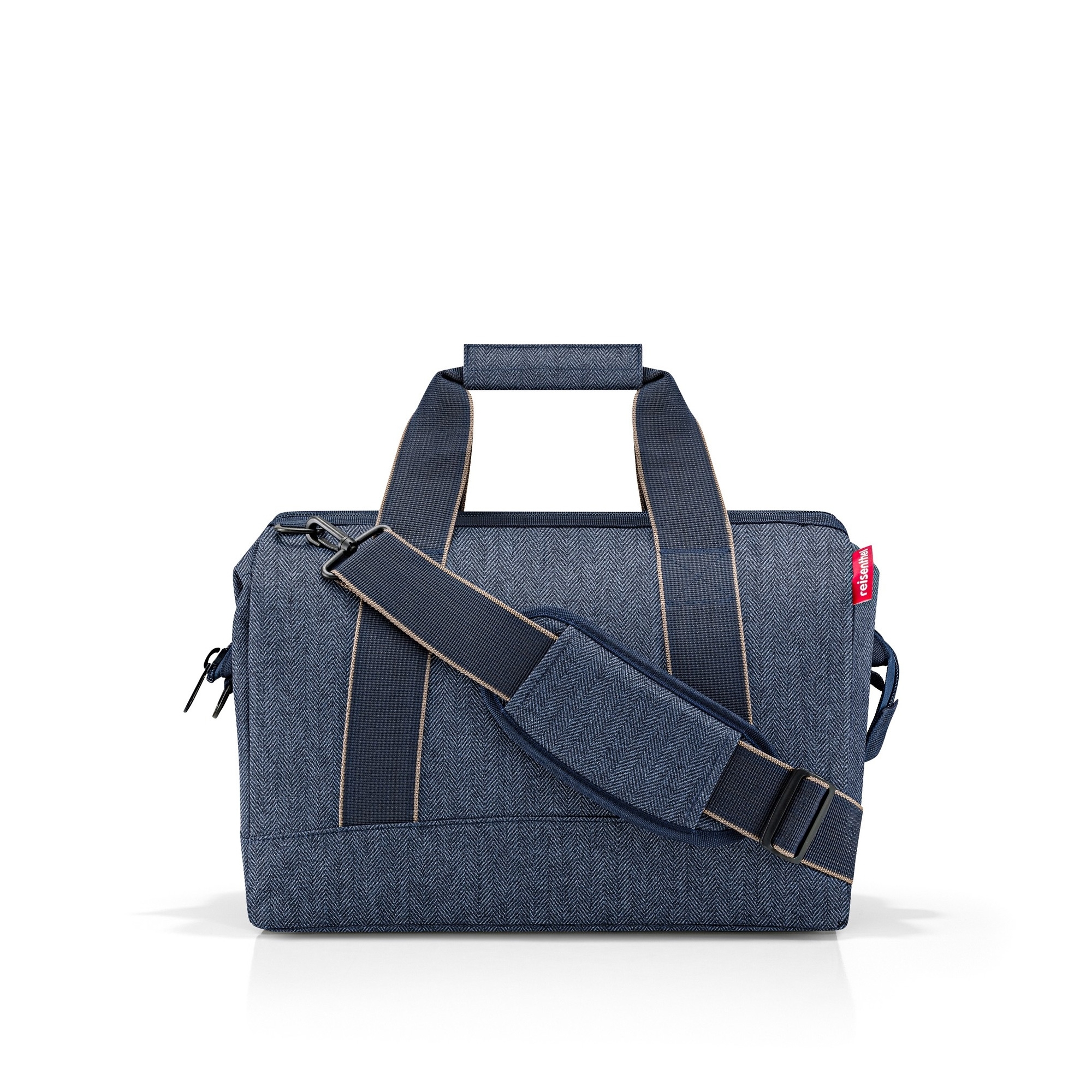 reisenthel - allrounder M - herringbone dark blue reisenthel - allrounder M - herringbone dark blue