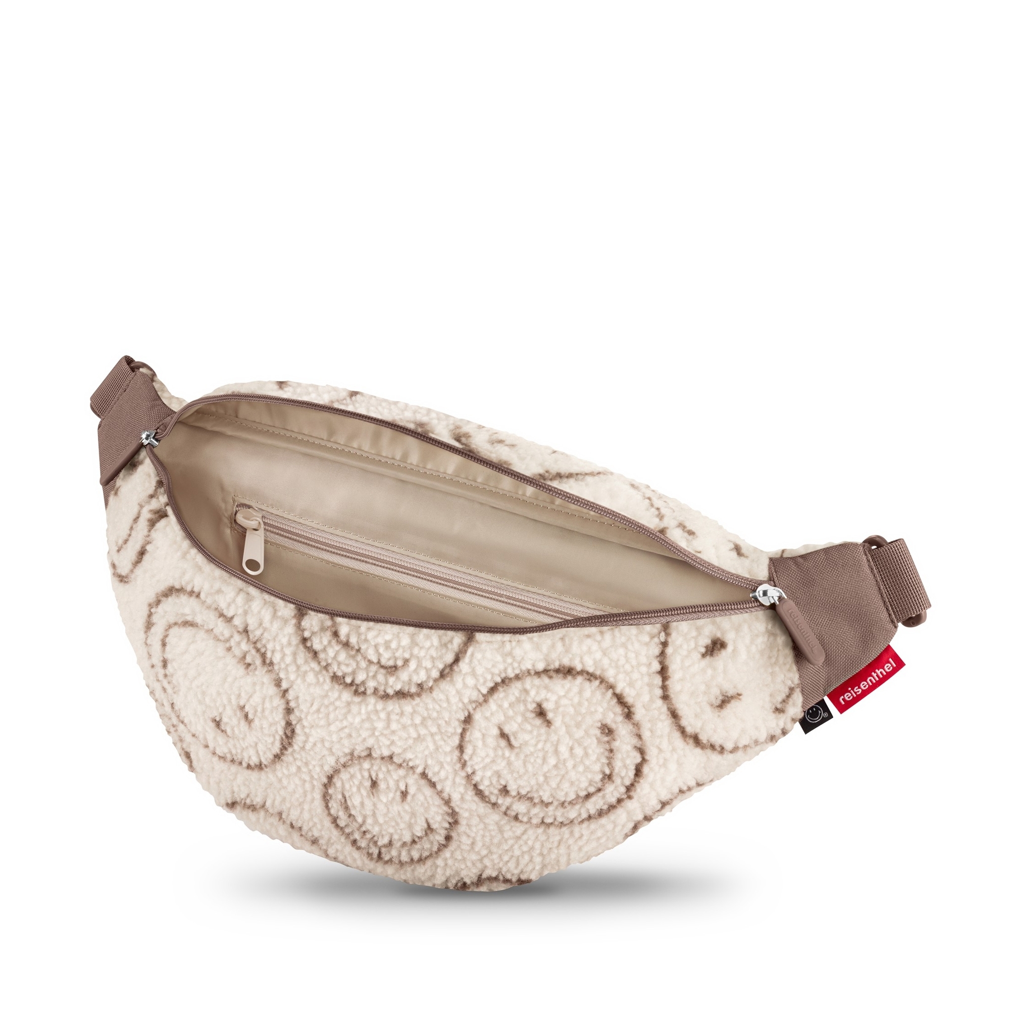 reisenthel - city beltbag - smiley ® teddy chocolate