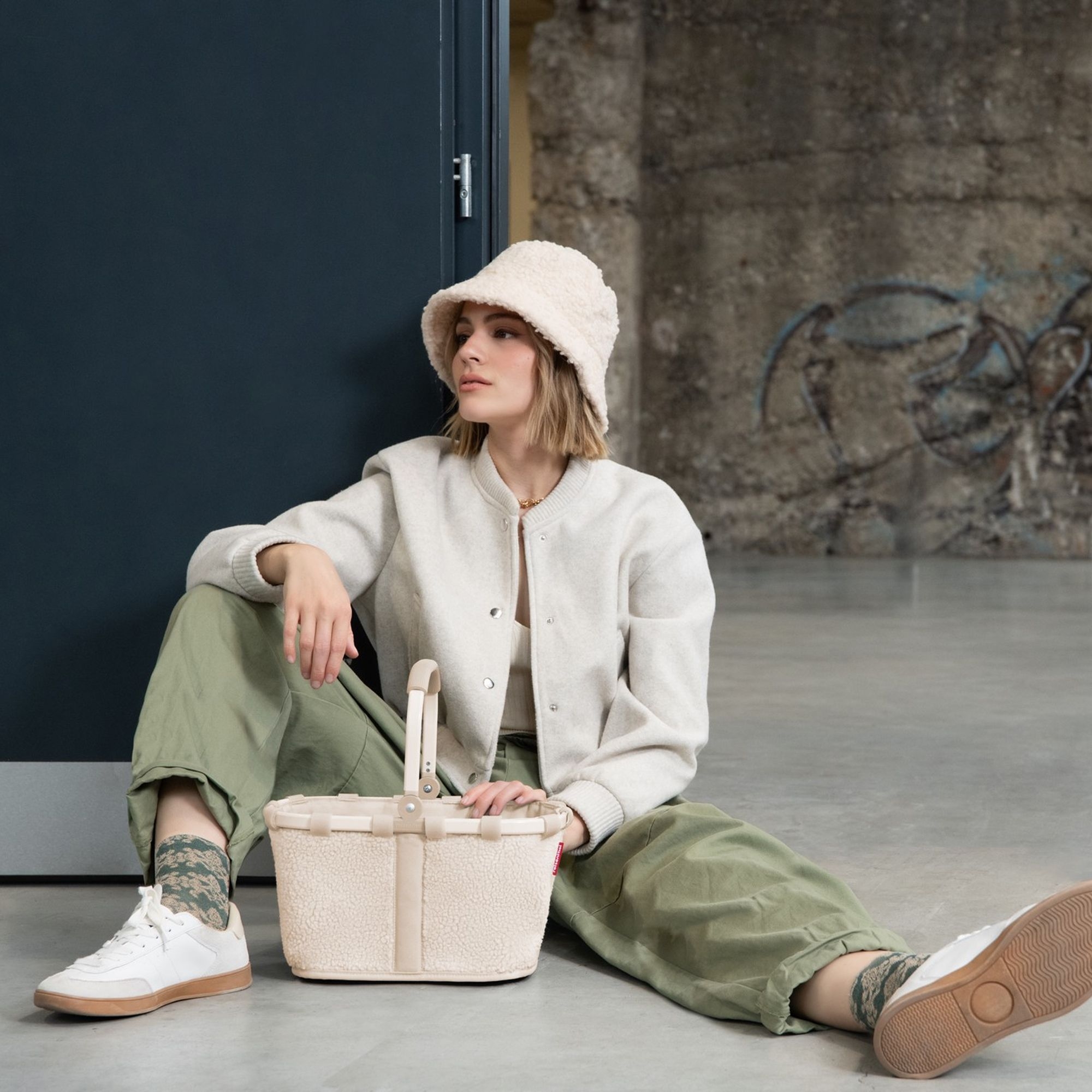 reisenthel - carrybag XS - frame teddy sand
