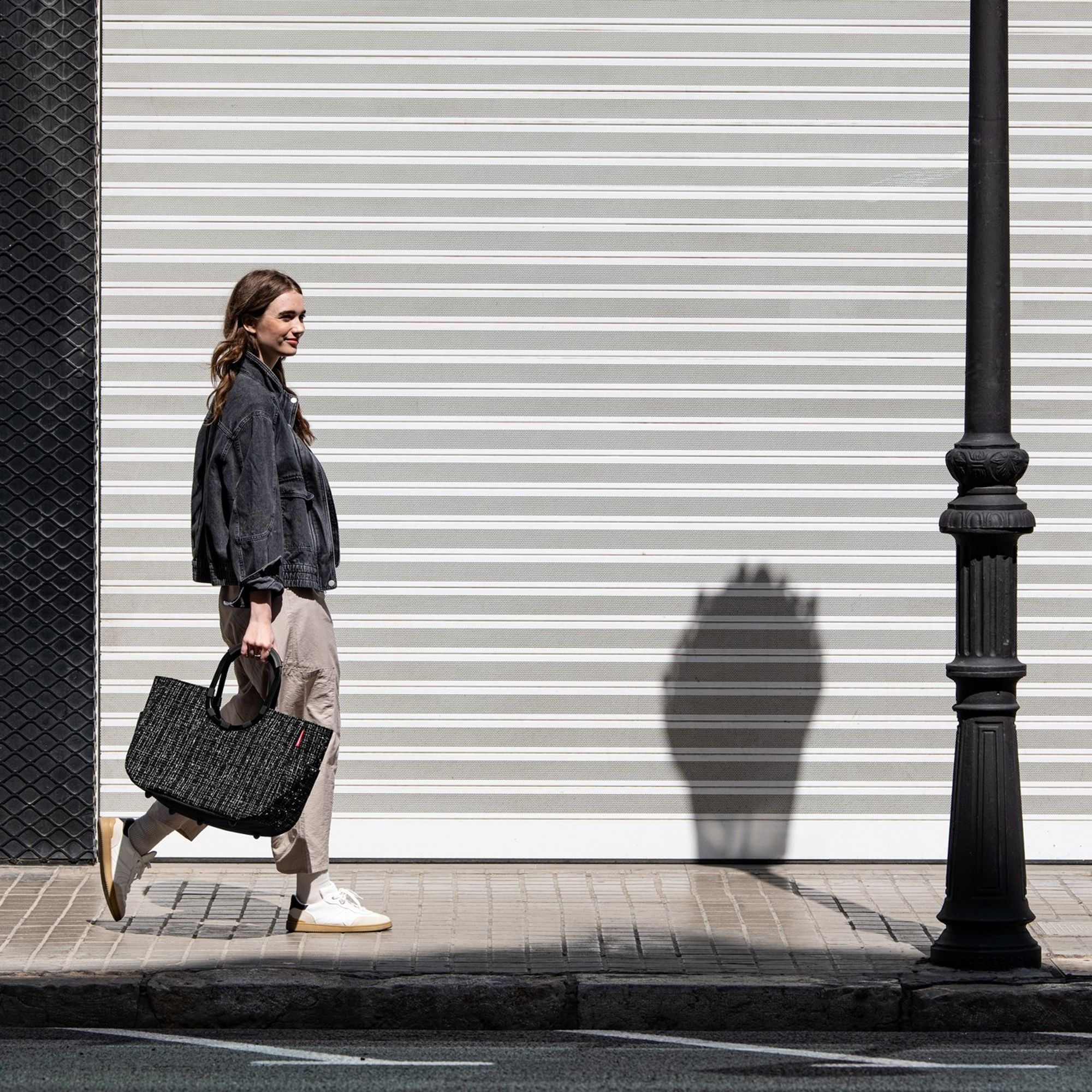 reisenthel - loopshopper L - bouclé black