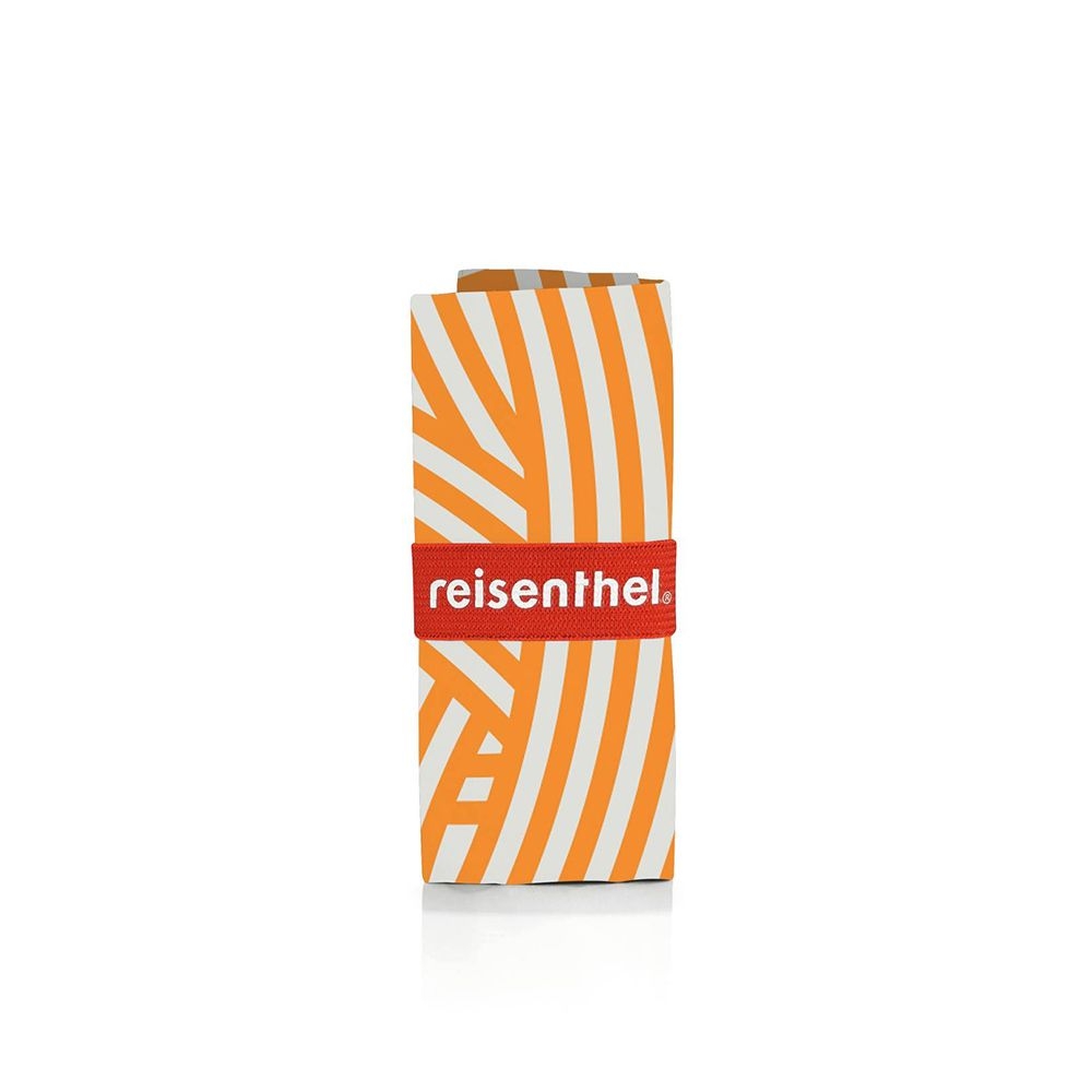 reisenthel - mini maxi shopper - zebra orange/white reisenthel - mini maxi shopper - zebra orange/white
