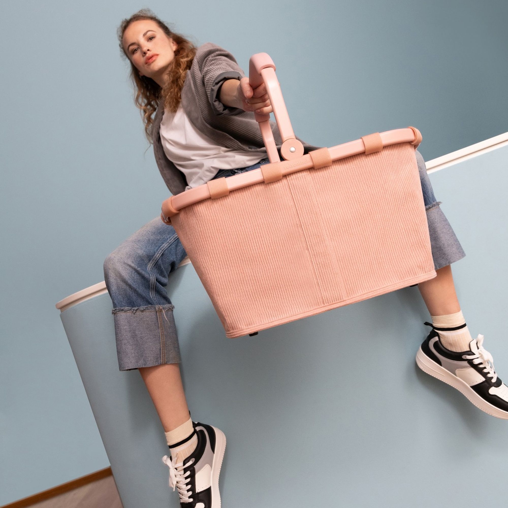 reisenthel - carrybag - frame cord blush