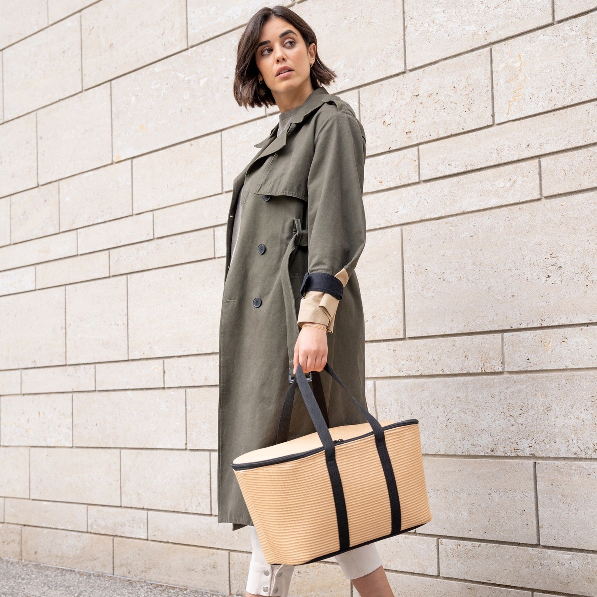reisenthel - coolerbag - raffia black