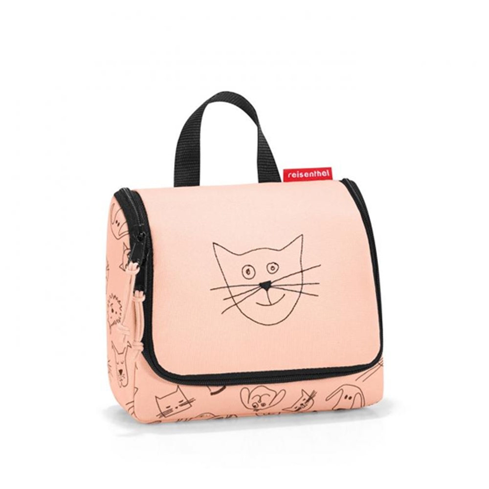 reisenthel - toiletbag S - kids - cats and dogs rose