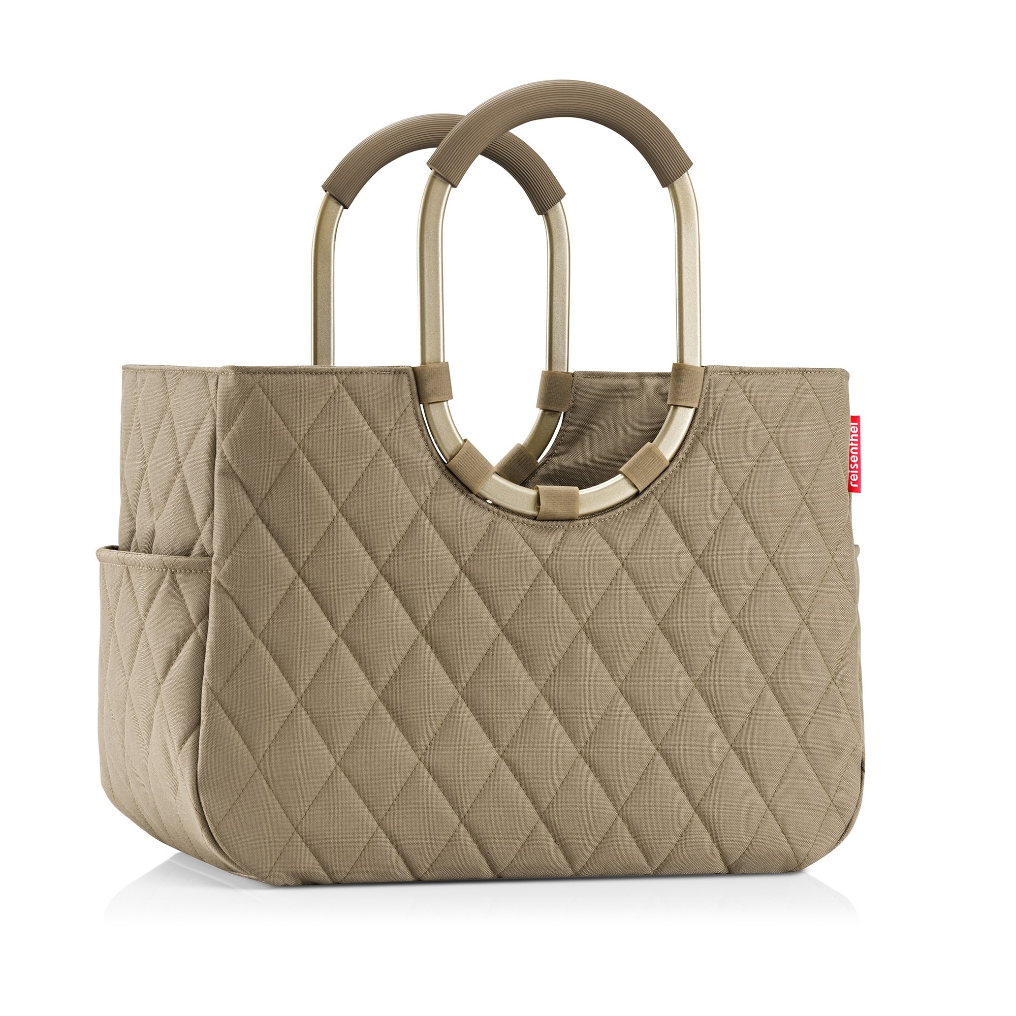 reisenthel - loopshopper L - frame rhombus olive reisenthel - loopshopper L - frame rhombus olive