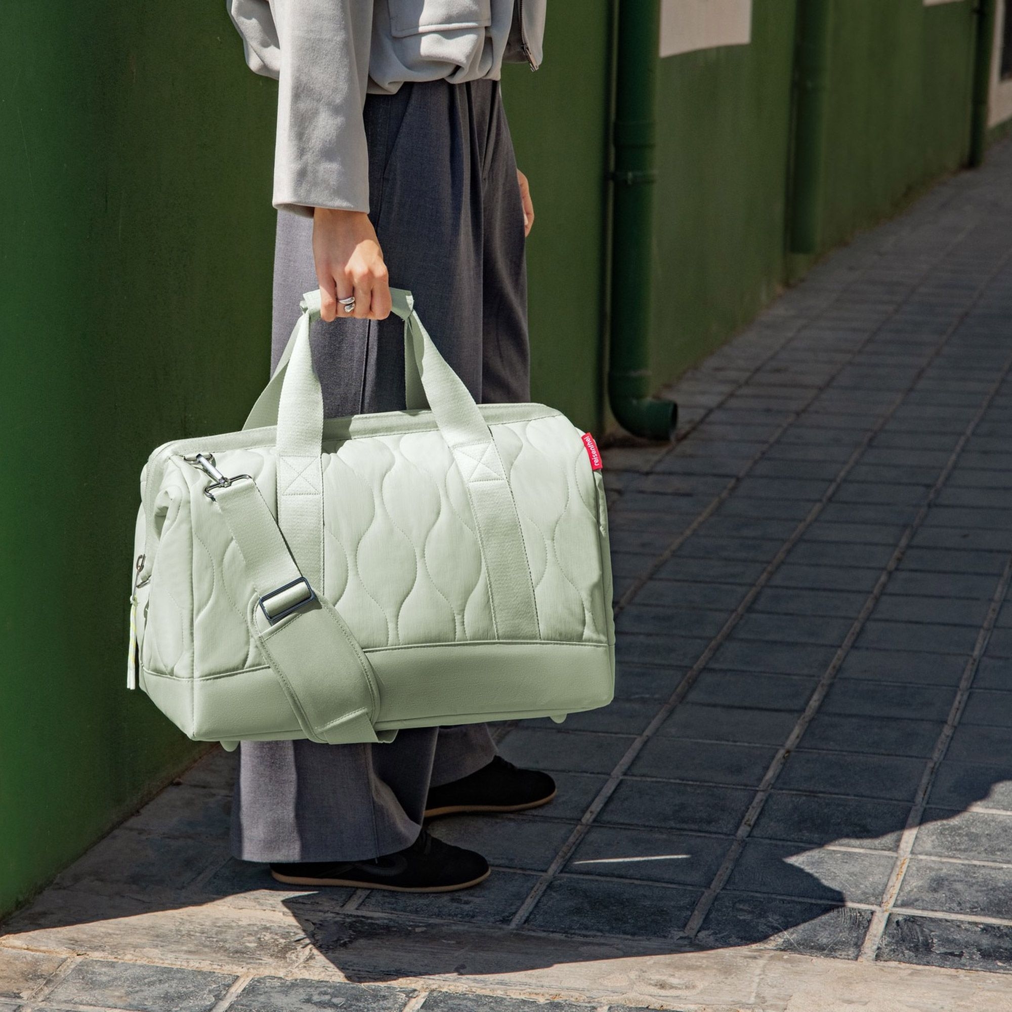 reisenthel - allrounder L - puffer iced matcha