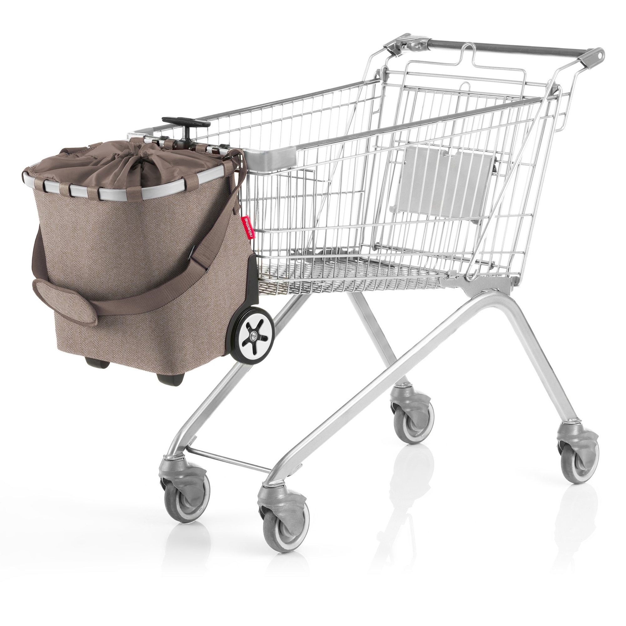 reisenthel - carrycruiser - herringbone mokka