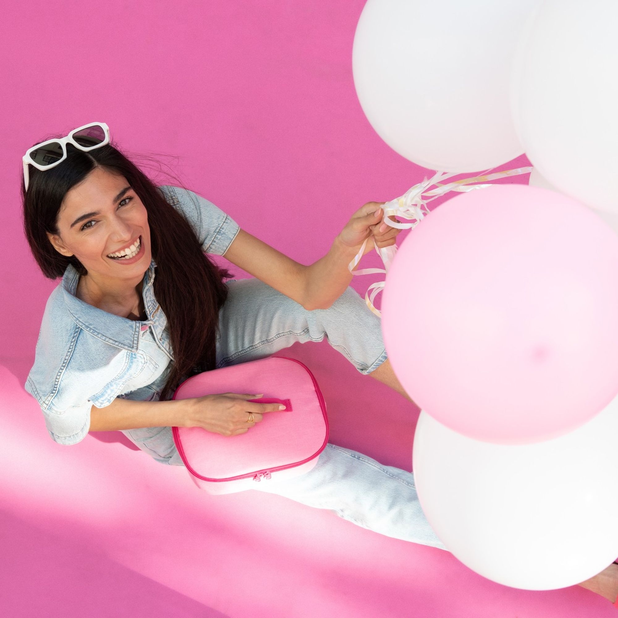 reisenthel - coolerbag M pocket - twist pink reisenthel - coolerbag M pocket - twist pink