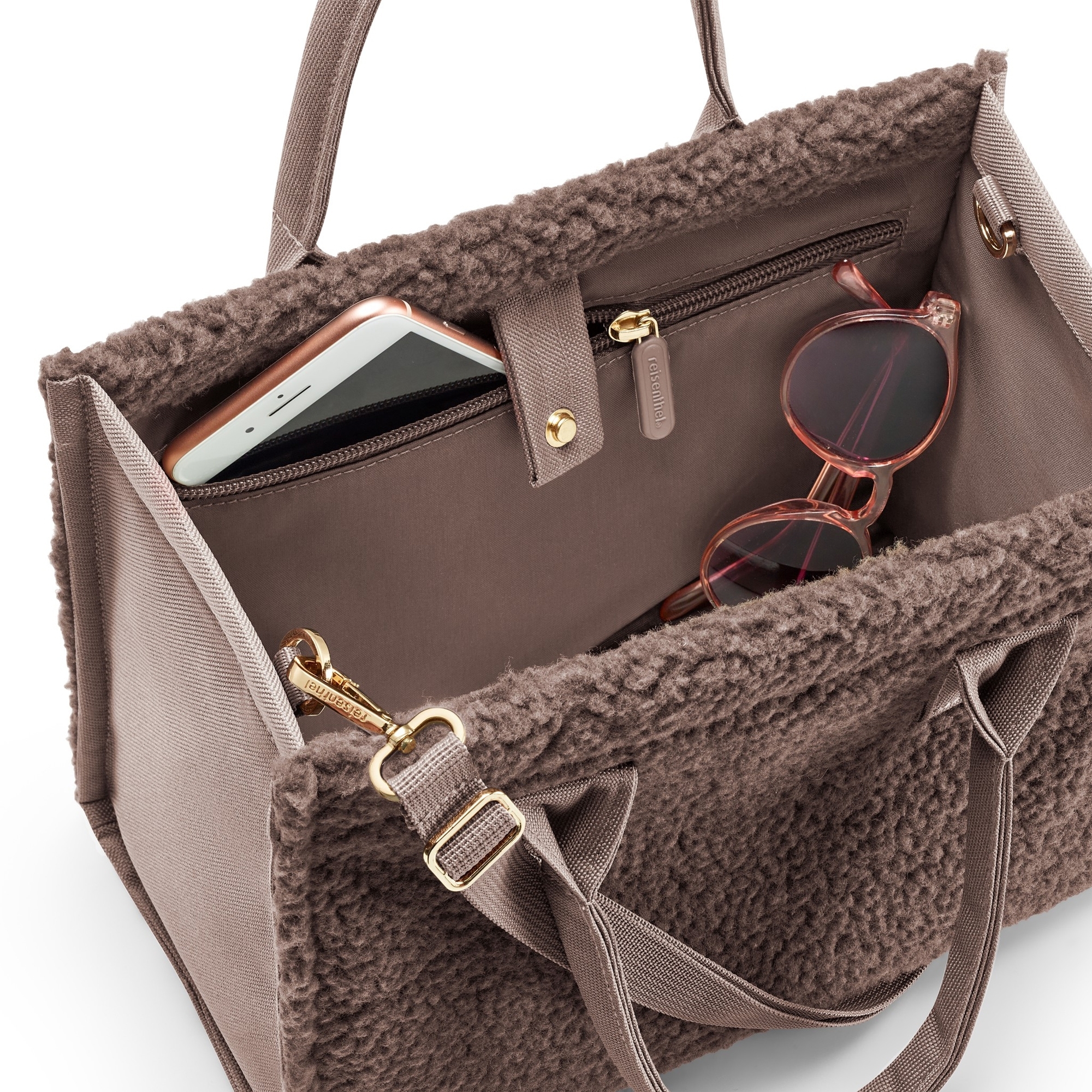 reisenthel - daily shopper XS -  teddy chocolate