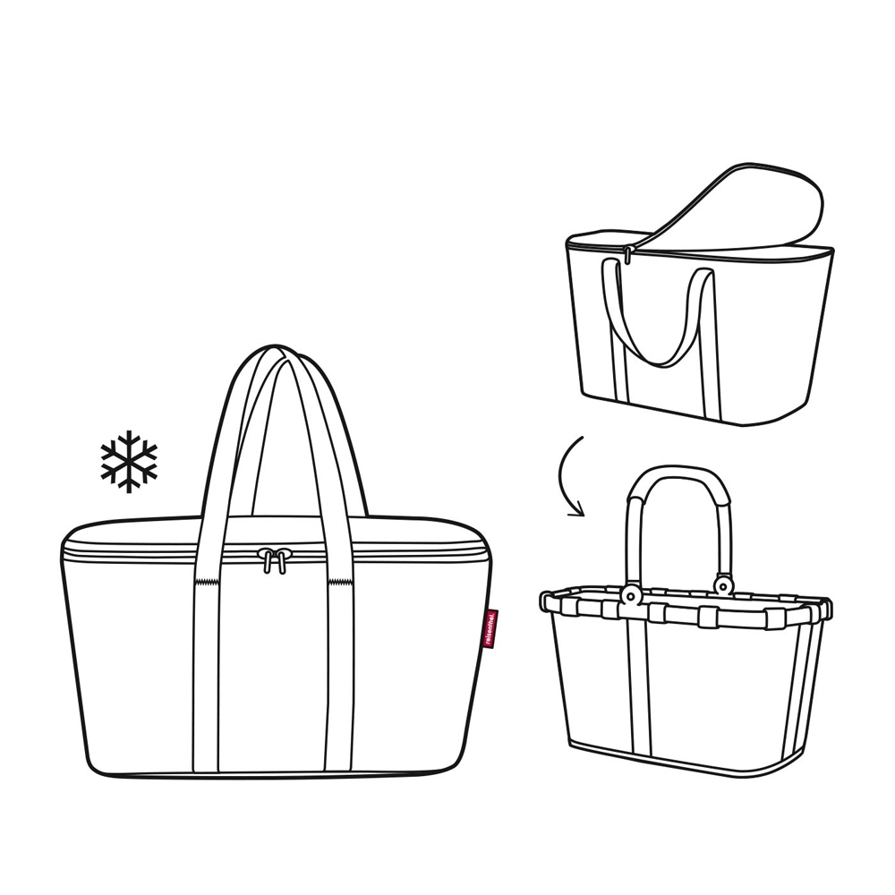 reisenthel - coolerbag - mixed dots reisenthel - coolerbag - mixed dots