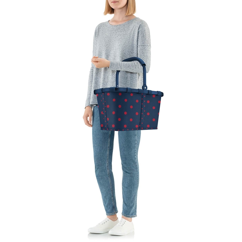 reisenthel - carrybag - frame mixed dots red reisenthel - carrybag - frame mixed dots red