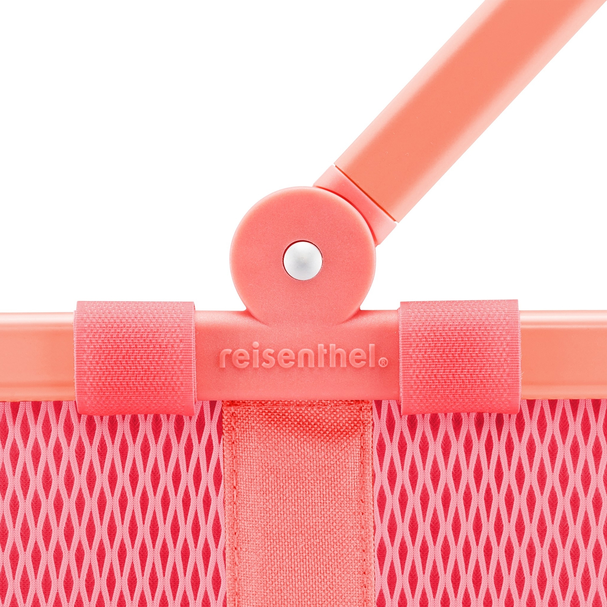reisenthel - carrybag - frame mesh coral