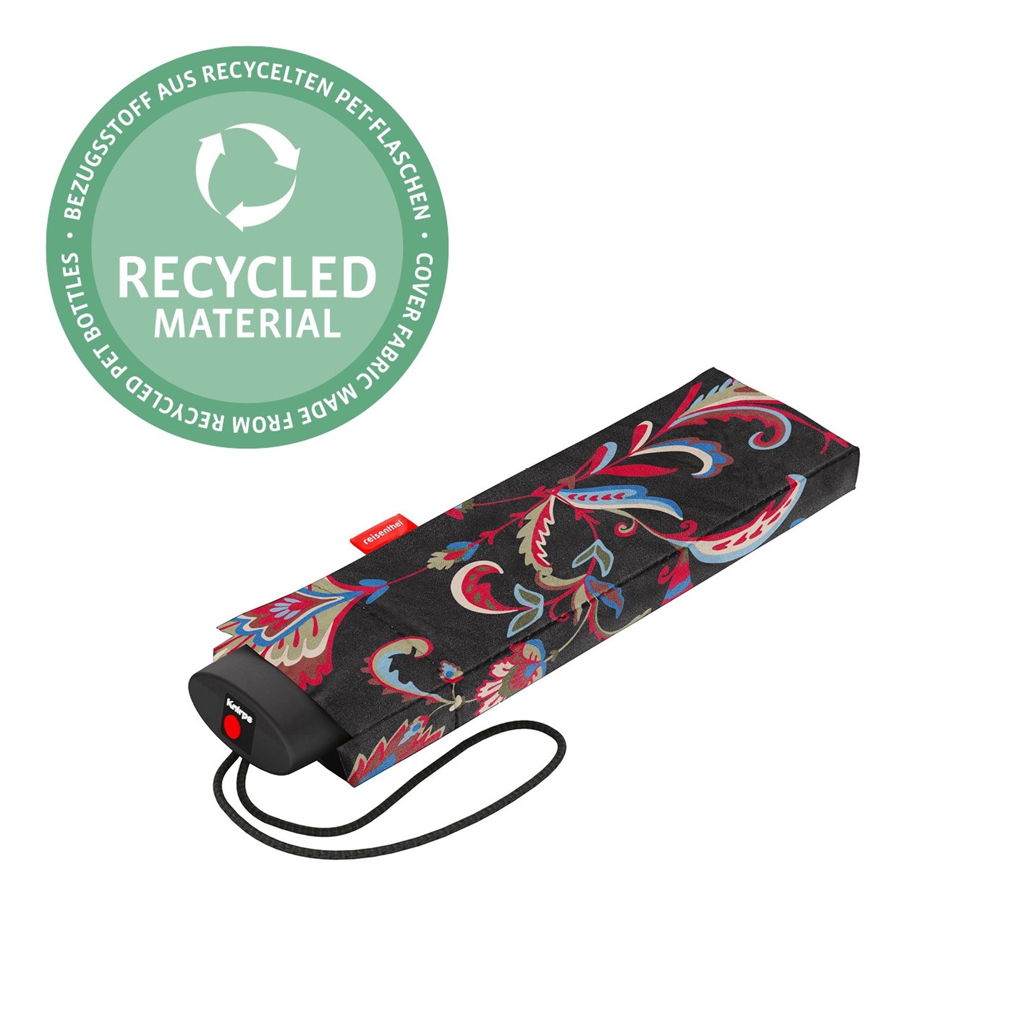 reisenthel - umbrella pocket mini - paisley black reisenthel - umbrella pocket mini - paisley black