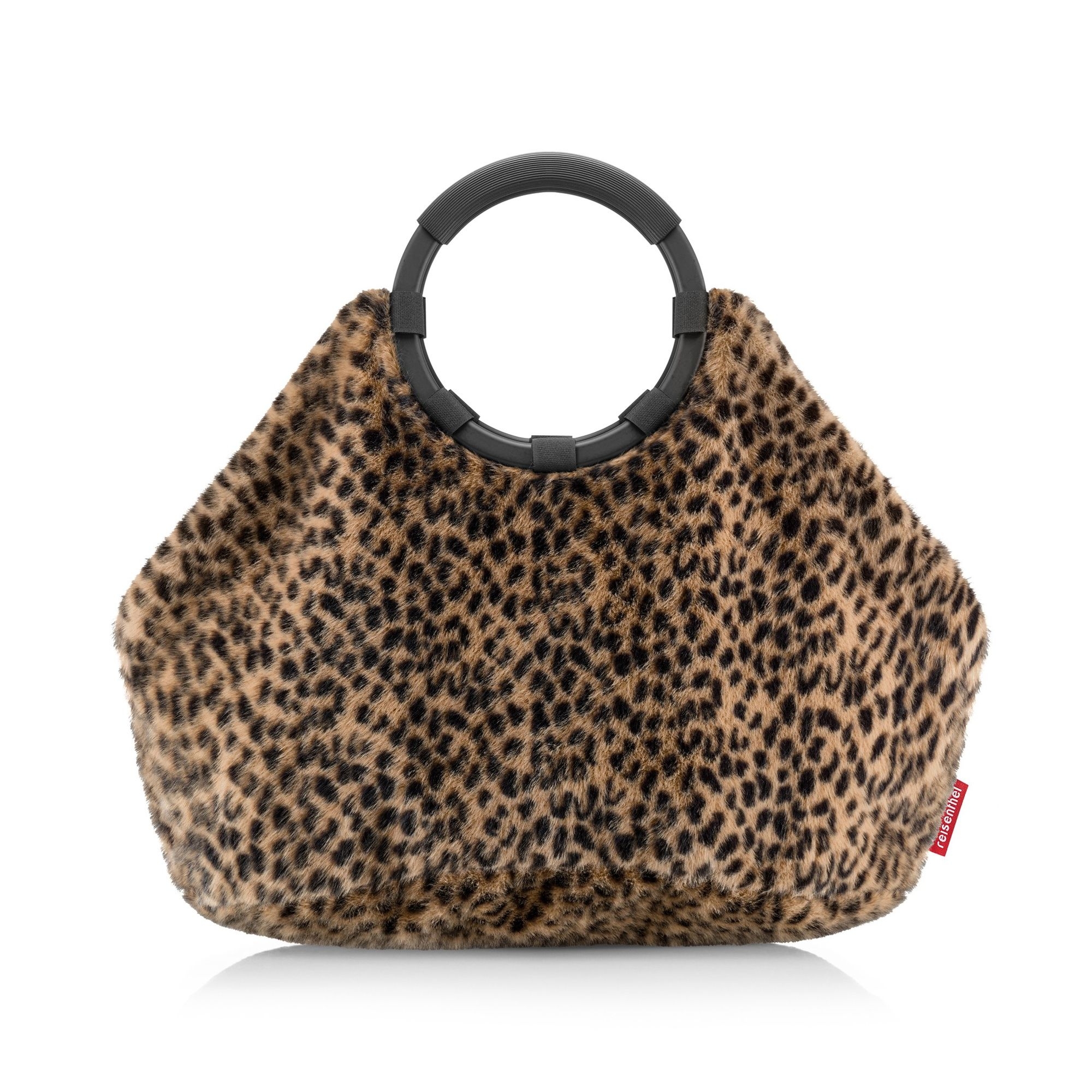 reisenthel - loopbag hobo - leo fake fur