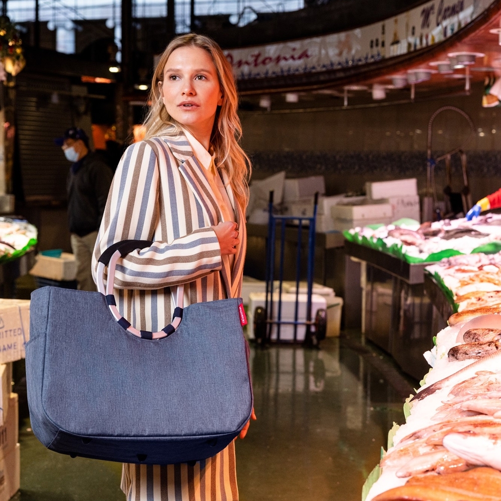 reisenthel - loopshopper L - twist blue reisenthel - loopshopper L - twist blue