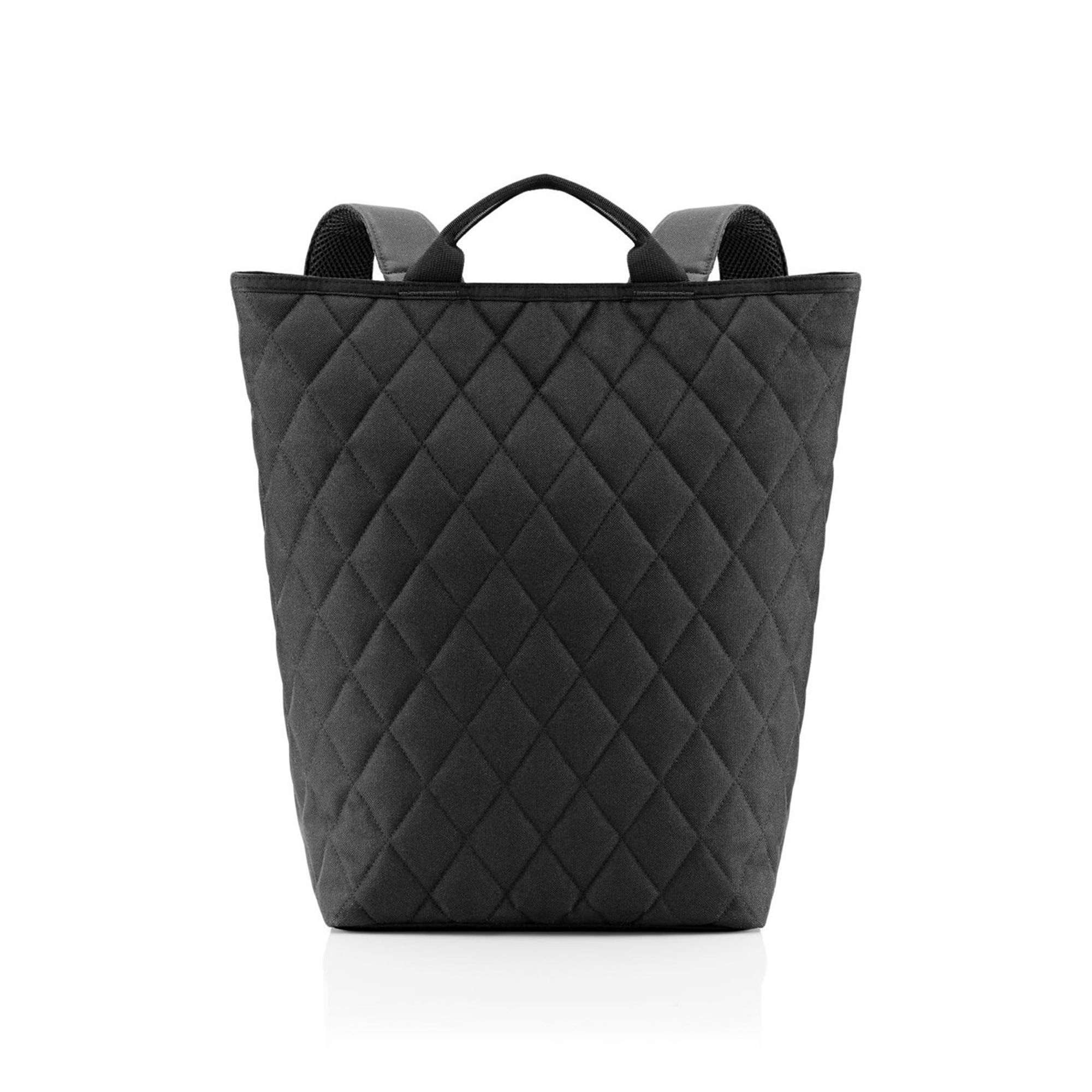 reisenthel - shopper backpack -  rhombus black