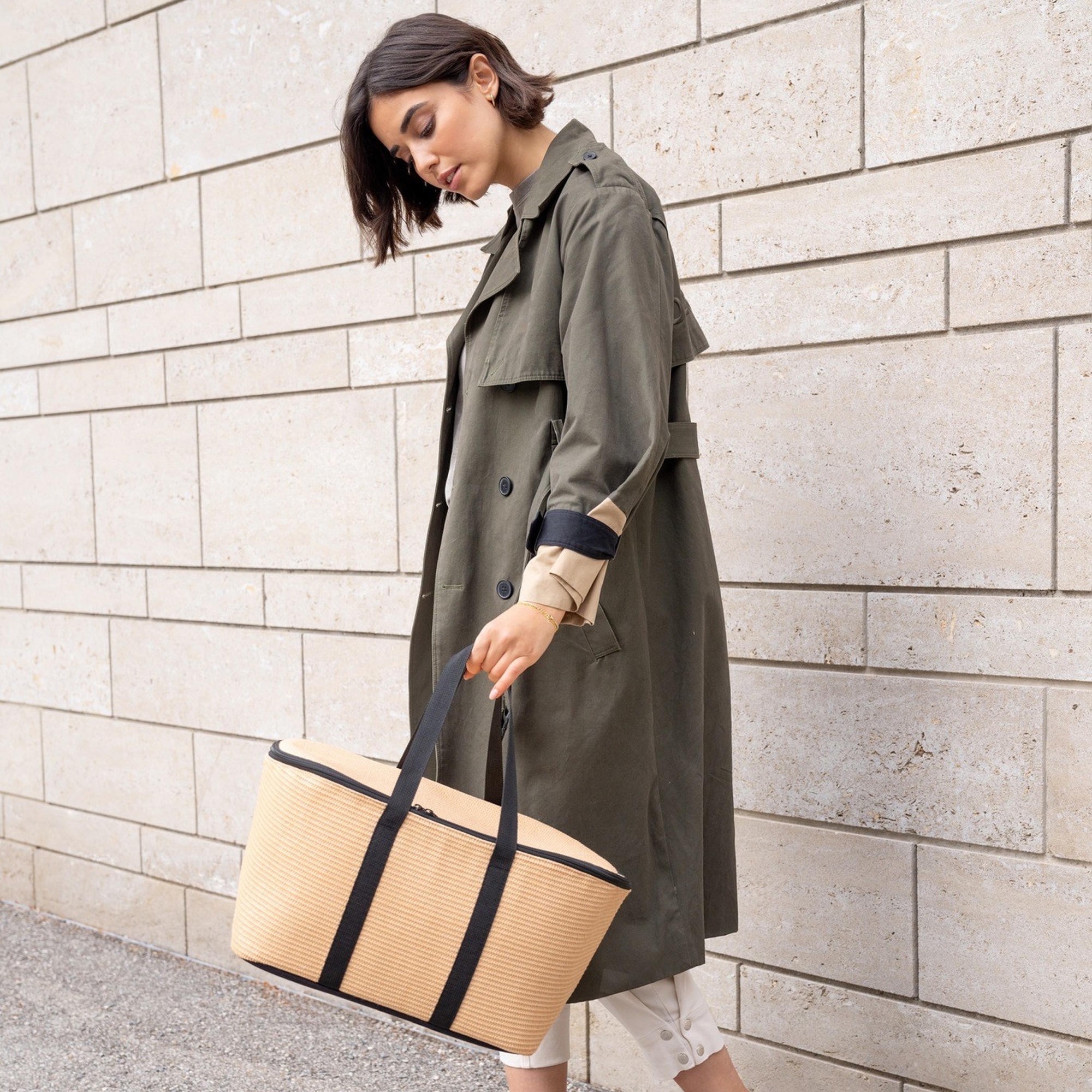 reisenthel - coolerbag - raffia black