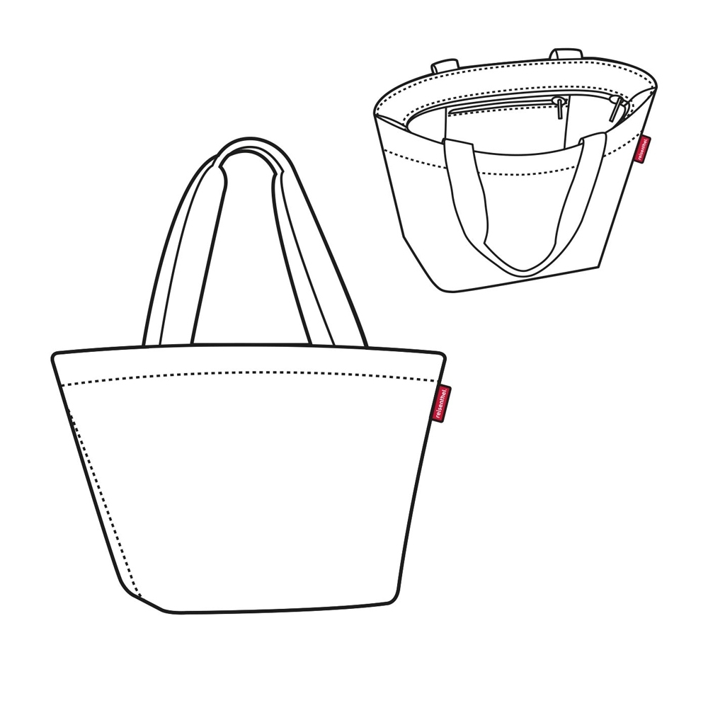 reisenthel - shopper M - red