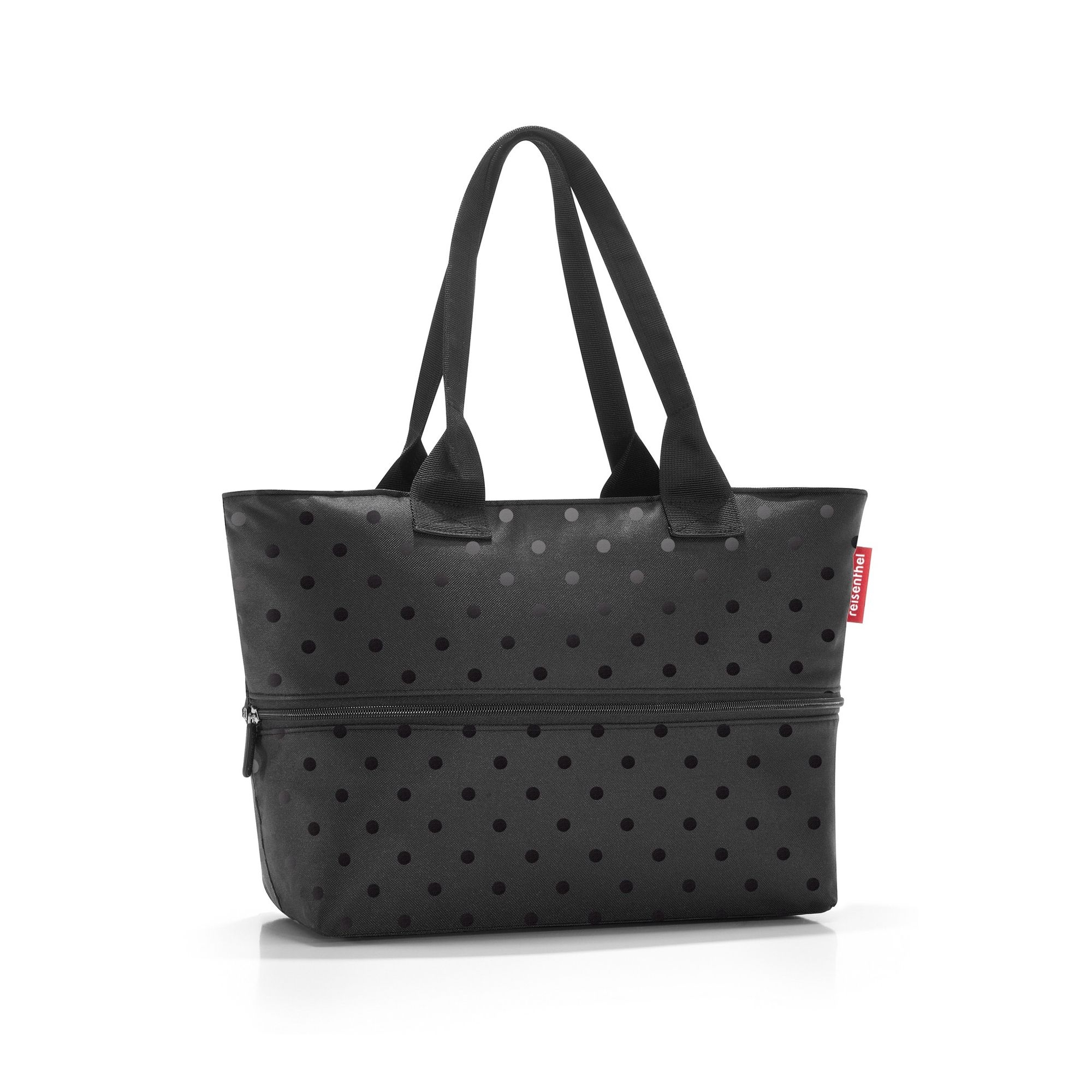 reisenthel - shopper e1 - glossy dots black reisenthel - shopper e1 - glossy dots black