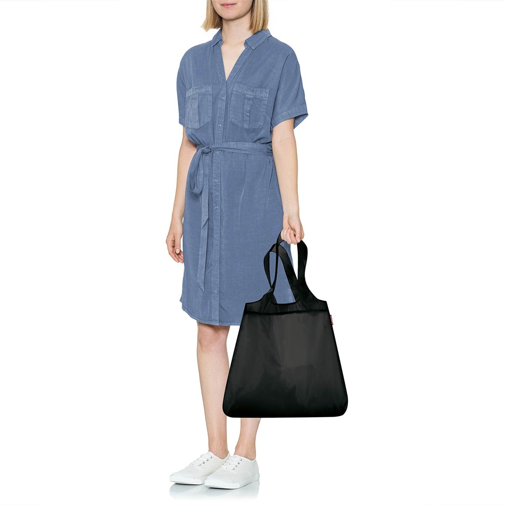 reisenthel - mini maxi shopper - black reisenthel - mini maxi shopper - black