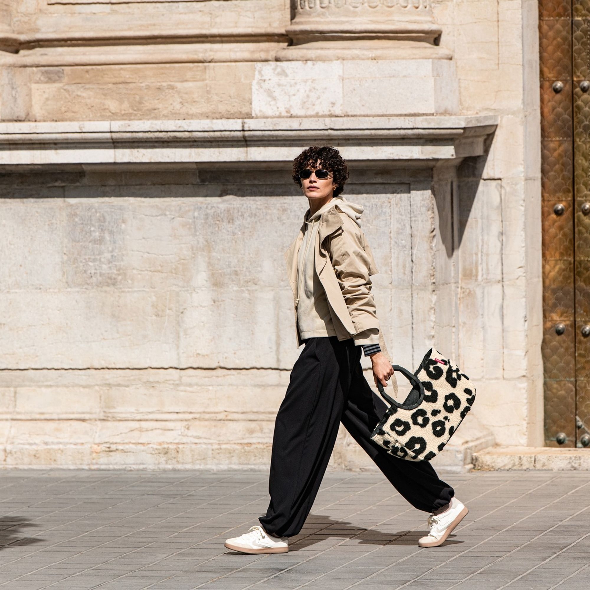 reisenthel - loopshopper M -  teddy leo cream