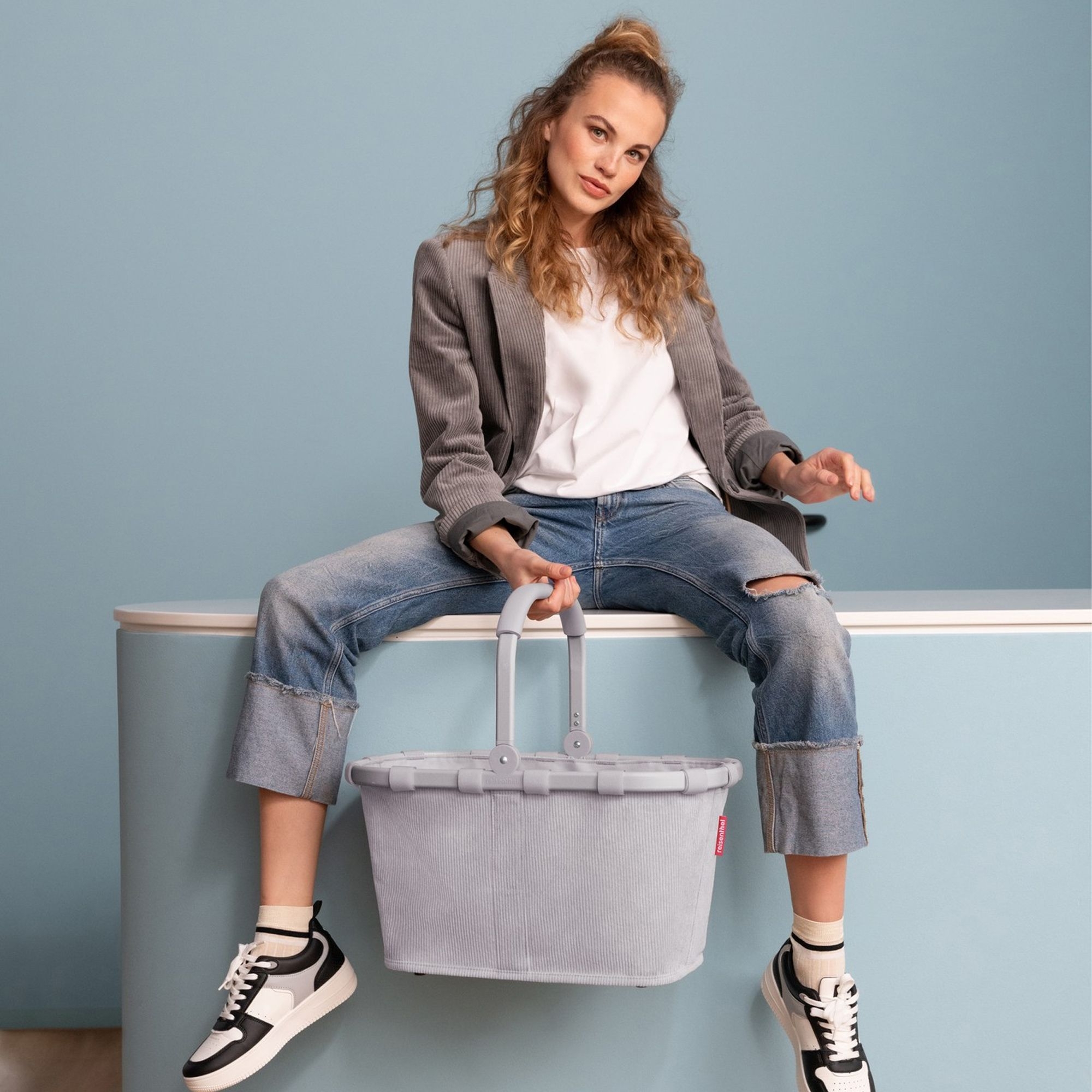 reisenthel - carrybag - frame cord grey reisenthel - carrybag - frame cord grey