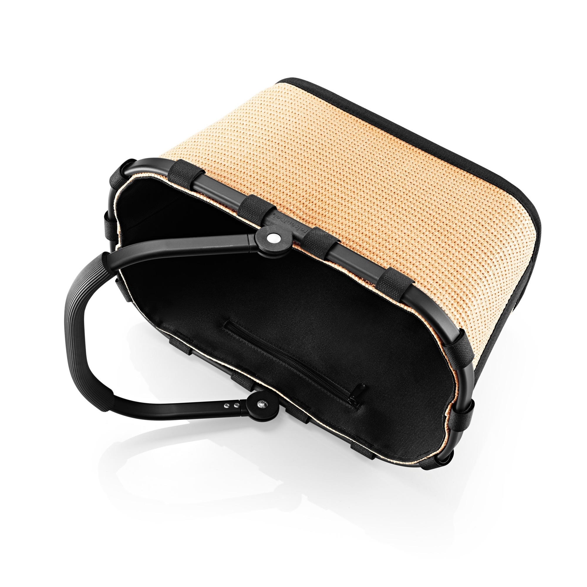 reisenthel - carrybag XS - frame raffia black