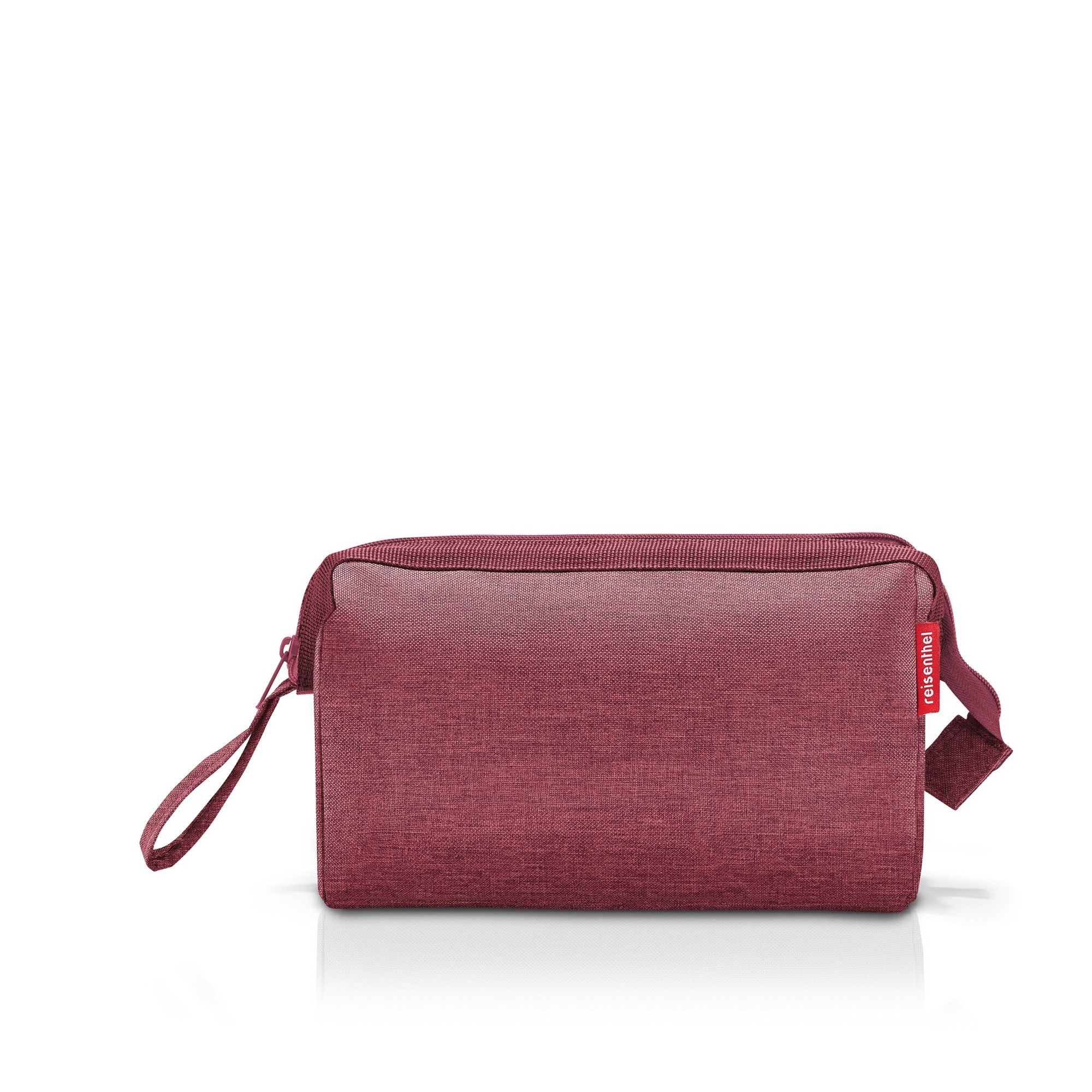 Burgundy Reisenthel toiletry bag with loop