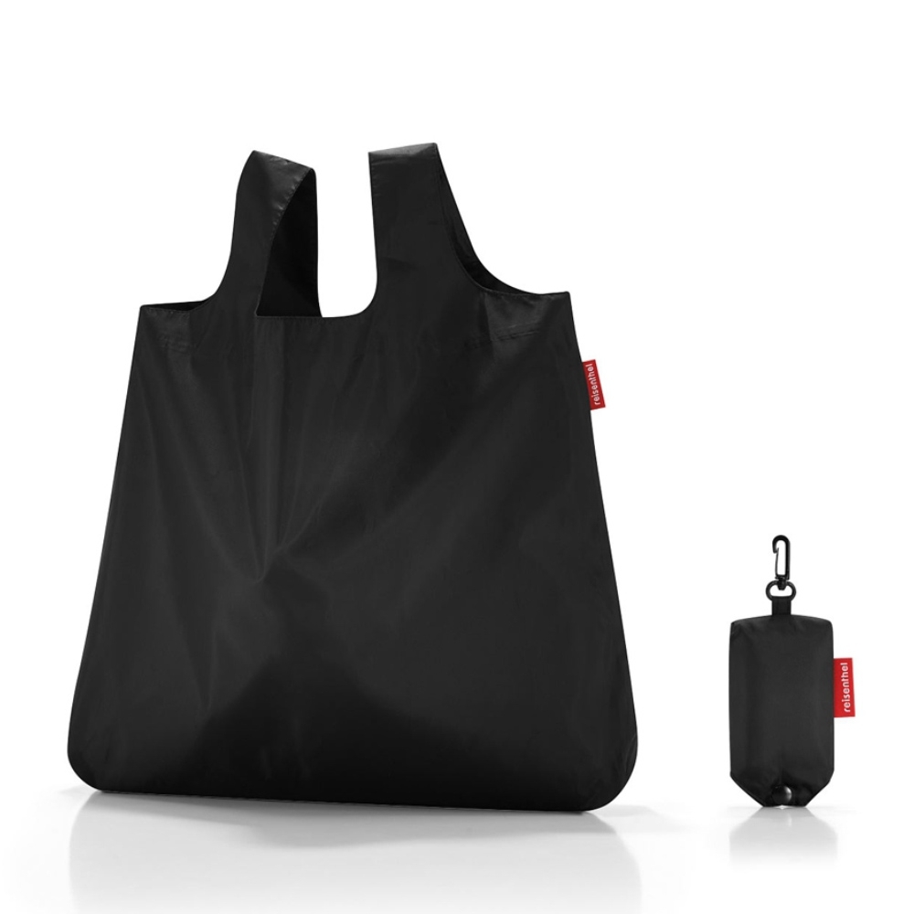 reisenthel - mini maxi shopper pocket - black reisenthel - mini maxi shopper pocket - black