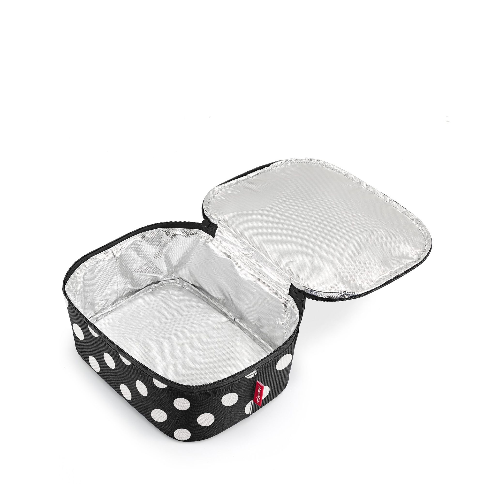 reisenthel - coolerbag M pocket - dots white reisenthel - coolerbag M pocket - dots white