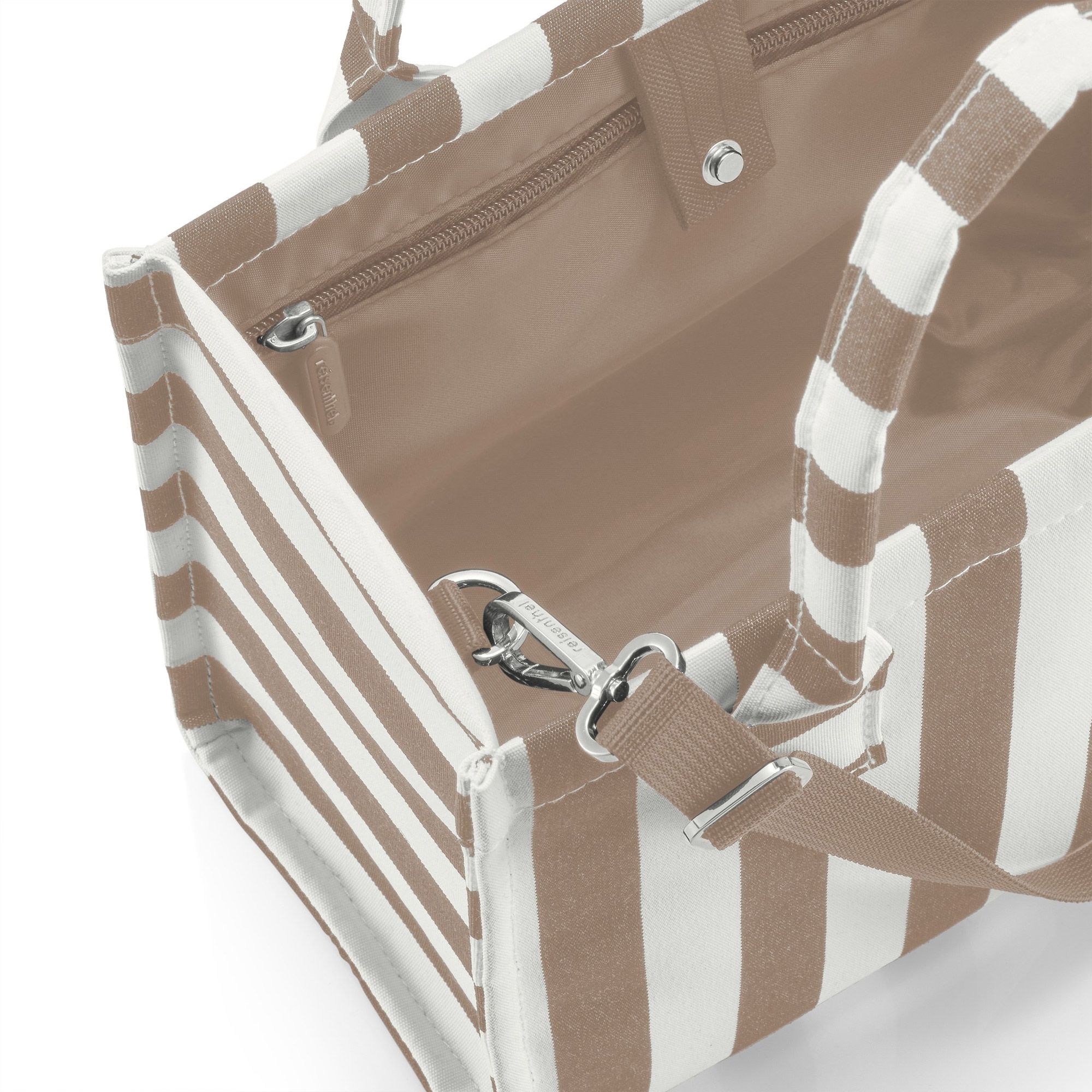 reisenthel - daily shopper XS - summerstripes coffee