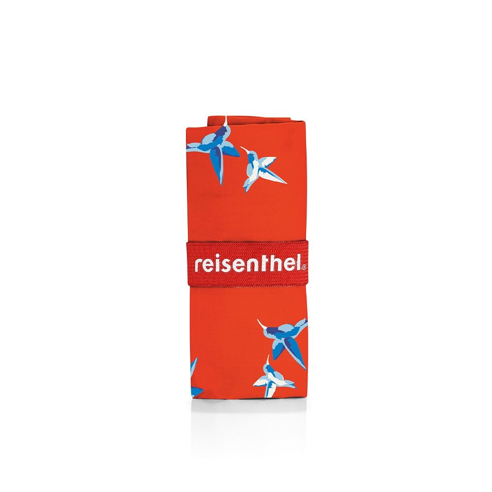 reisenthel - mini maxi shopper - collection #17 spring bird red reisenthel - mini maxi shopper - collection #17 spring bird red