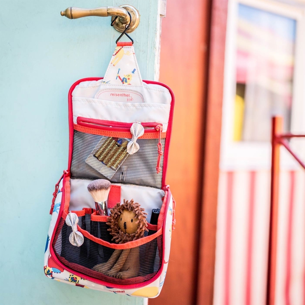 reisenthel - toiletbag S - kids - cats and dogs rose