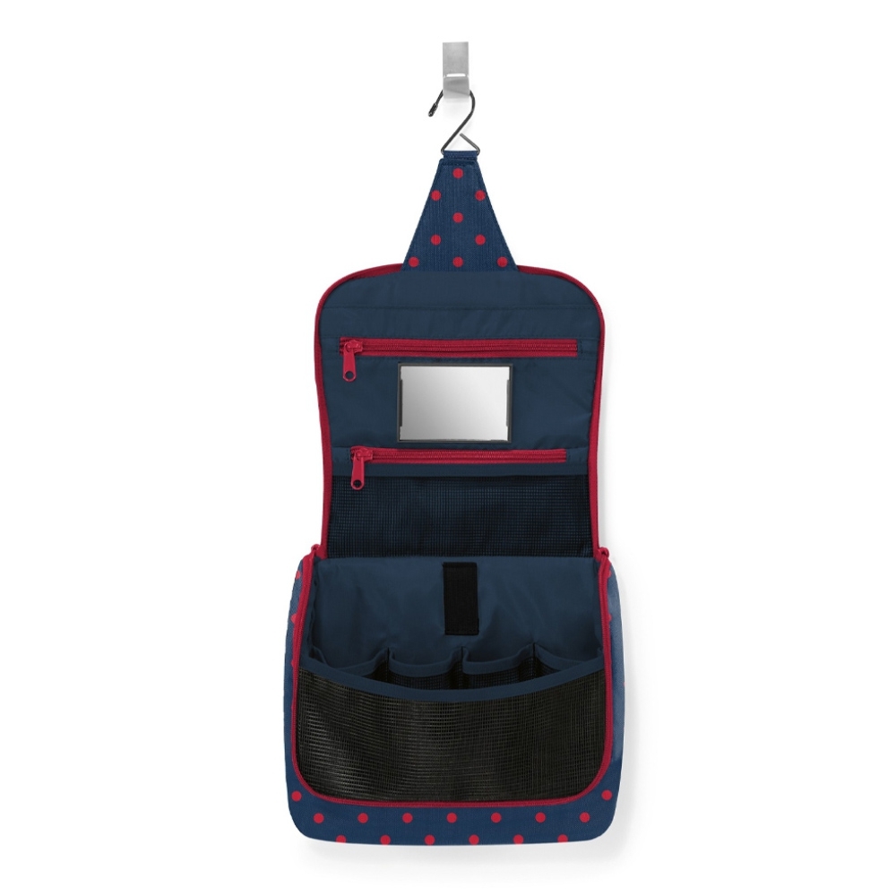 reisenthel - toiletbag - mixed dots red reisenthel - toiletbag - mixed dots red