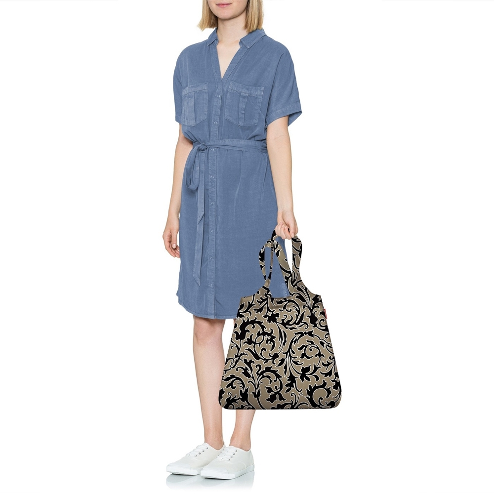 reisenthel - mini maxi shopper - baroque marble reisenthel - mini maxi shopper - baroque marble