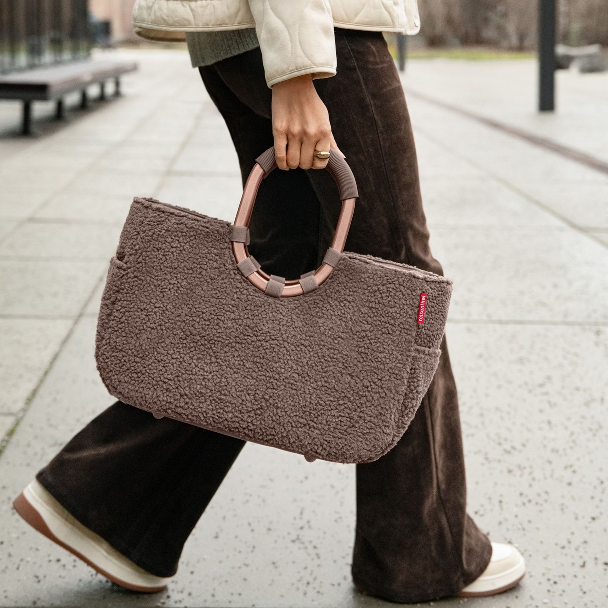reisenthel - loopshopper M -   teddy chocolate